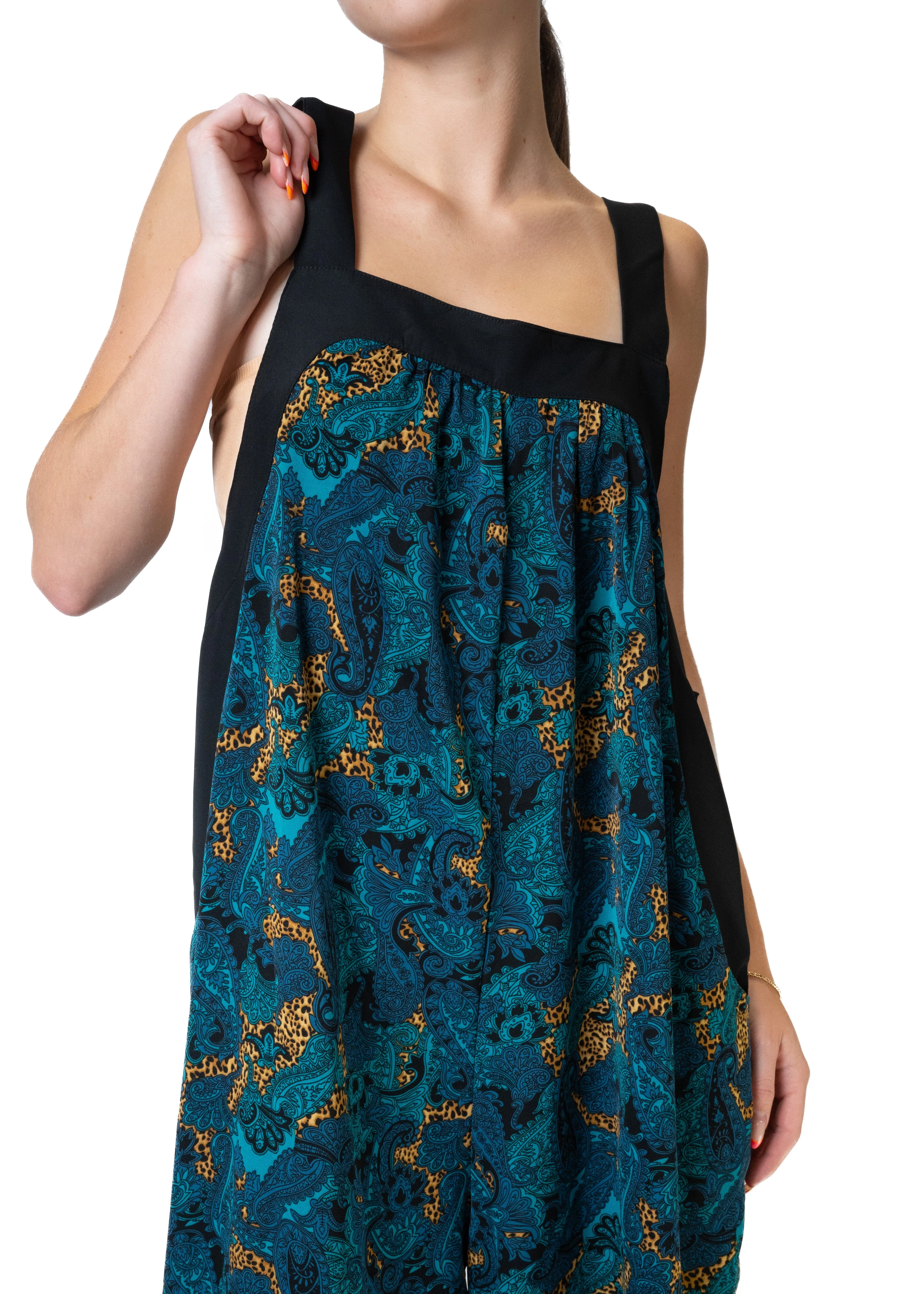 Paisley Printed Overalls sold by Kate Hewko product image thumbnail 3