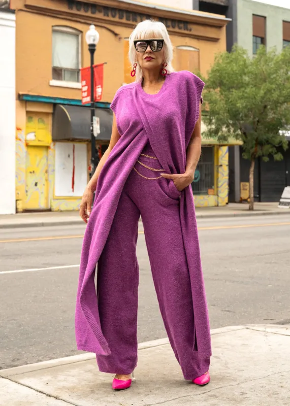 Sleeveless Knitted Pant Set sold by Kate Hewko