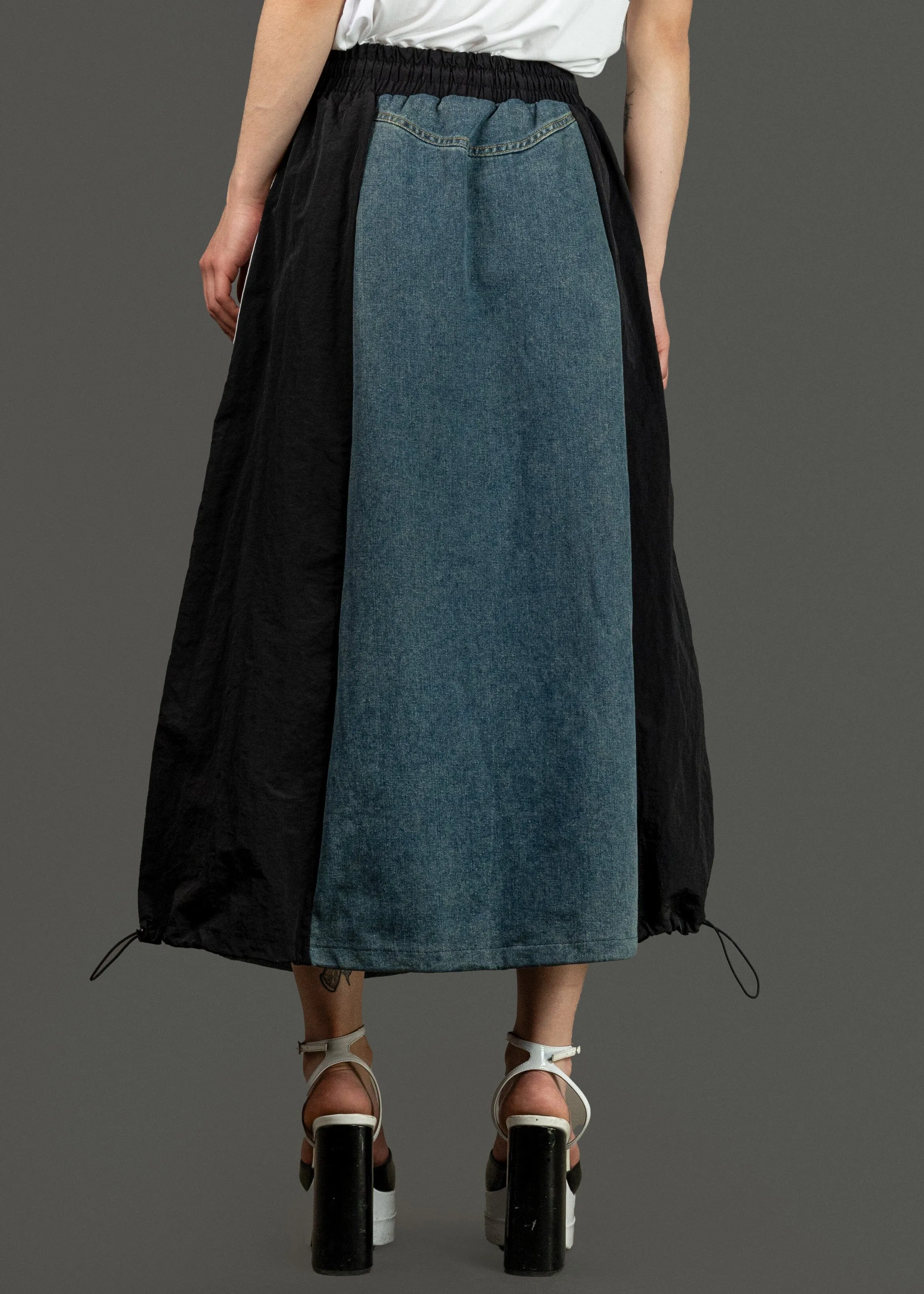 Athleisure Denim Skirt sold by Kate Hewko product image thumbnail 4