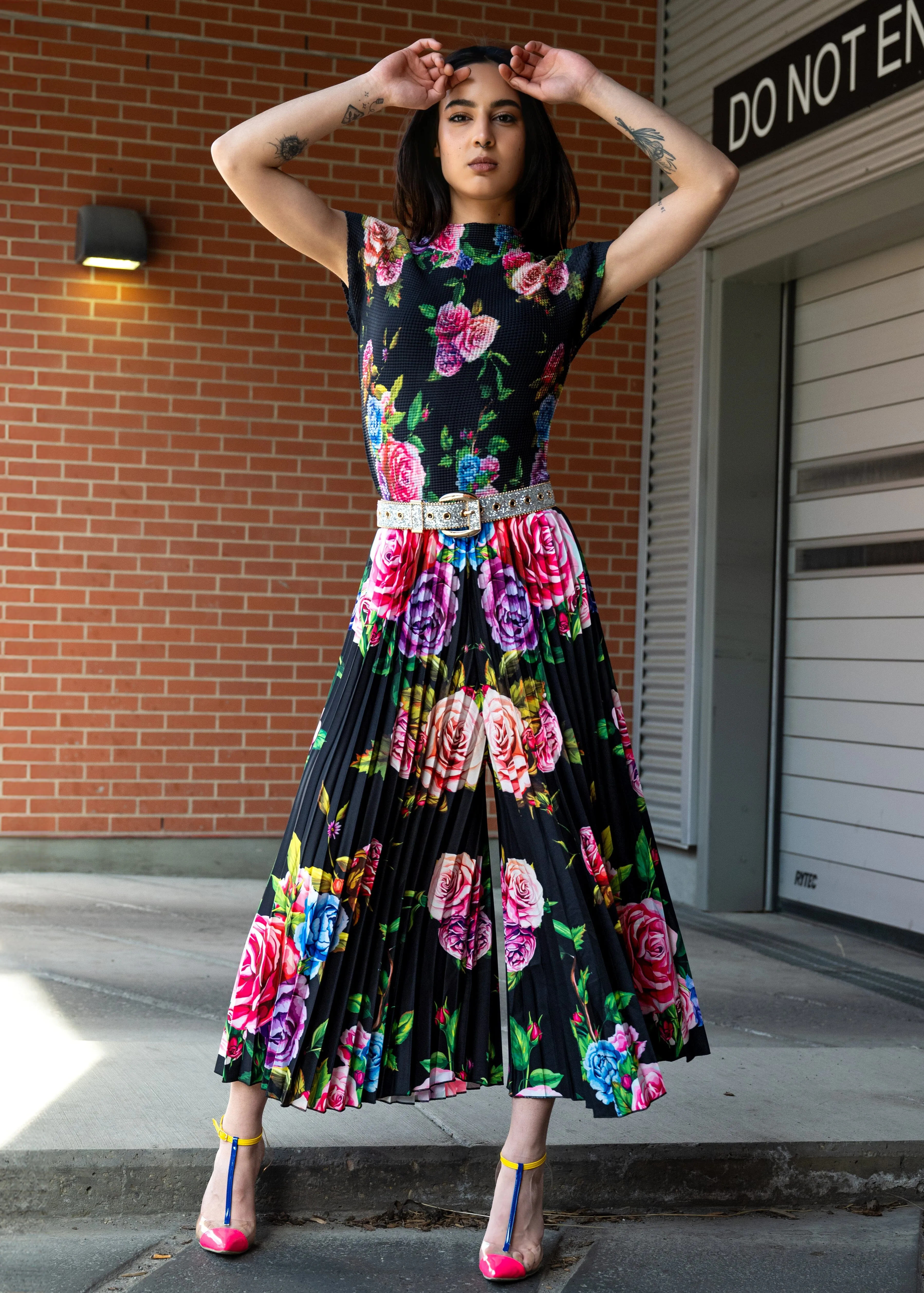 Floral Printed Pant Set sold by Kate Hewko product image thumbnail 3