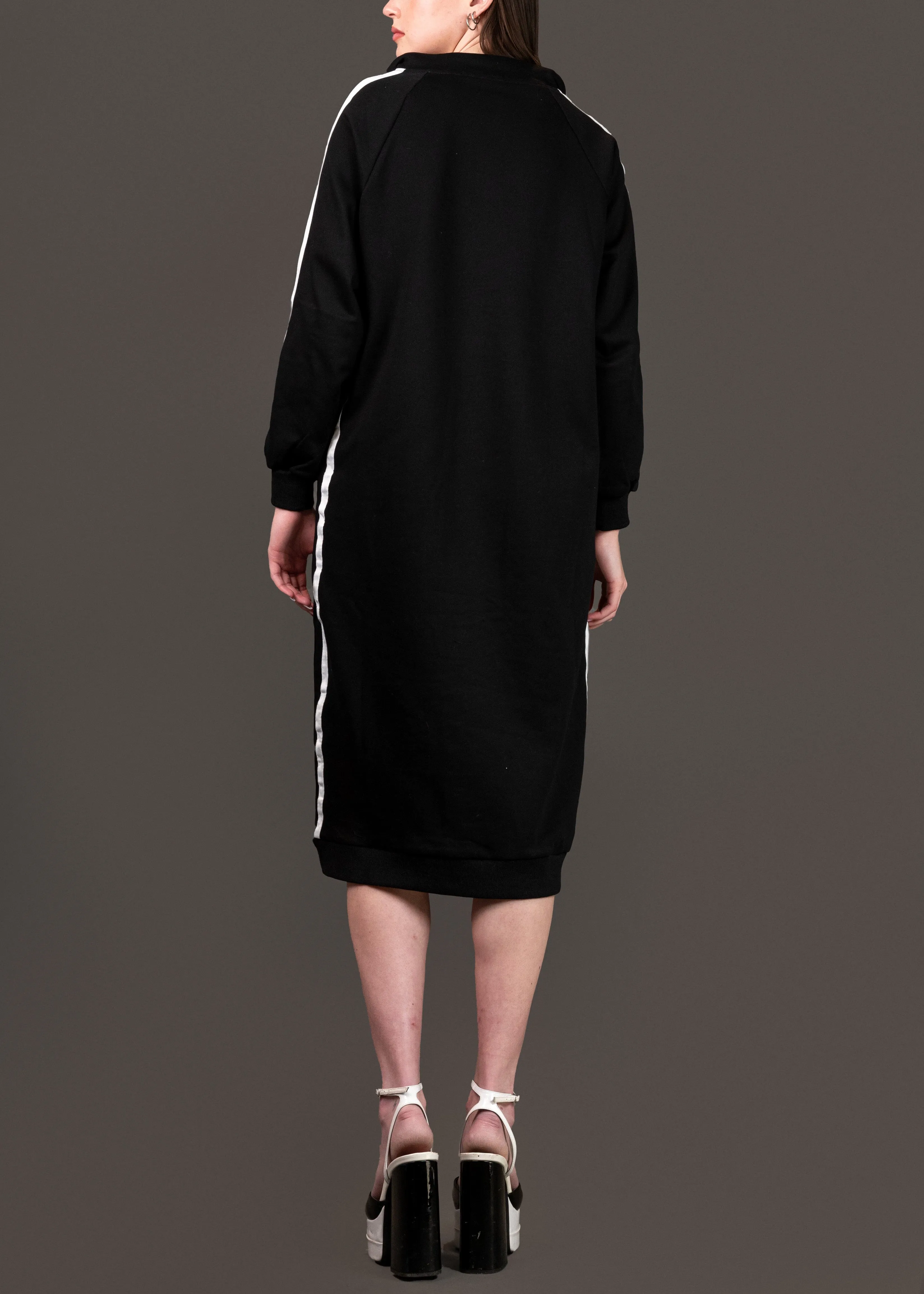 Half Zip Athleisure Dress sold by Kate Hewko product image thumbnail 5