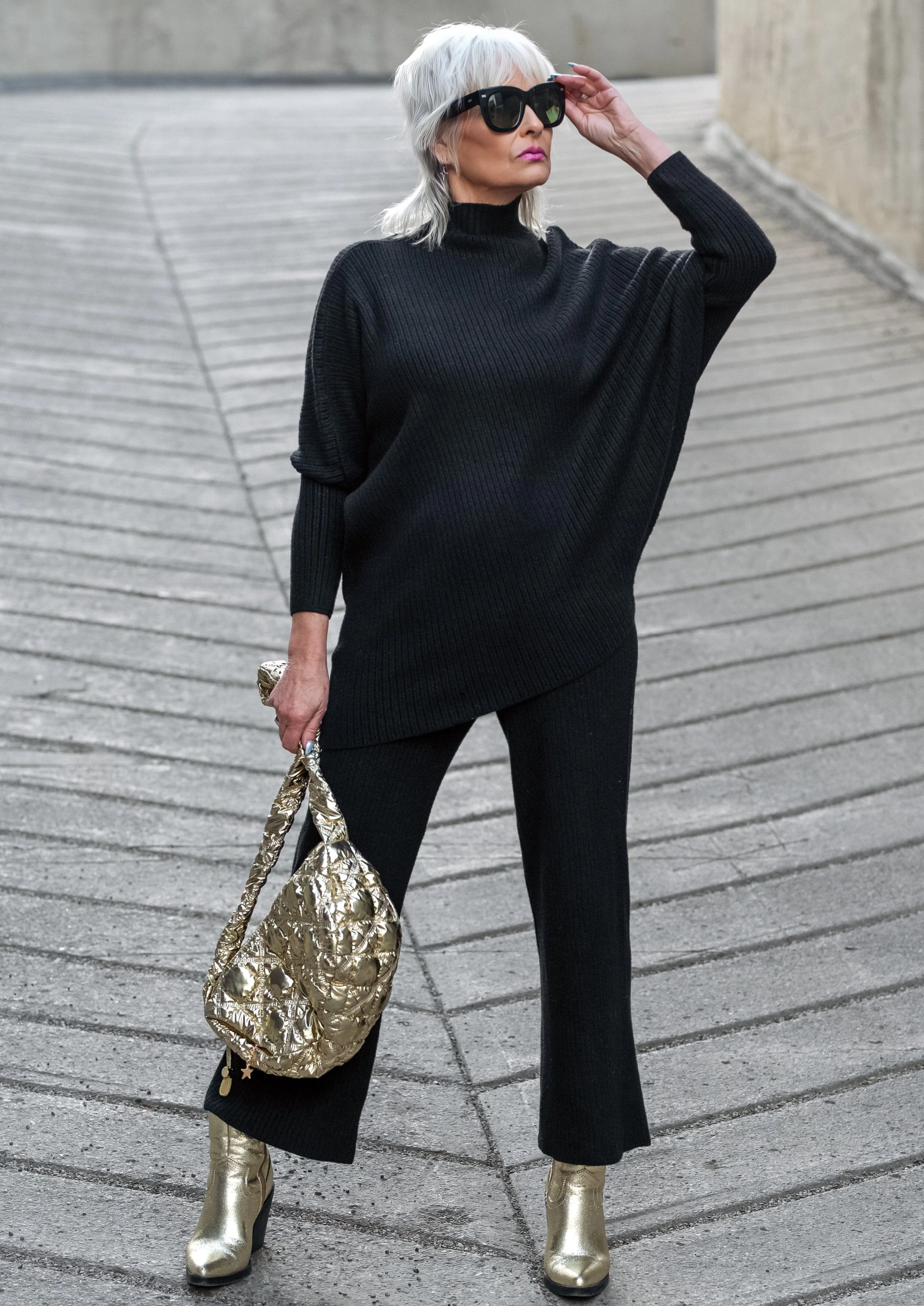 Mock Neck Sweater Set sold by Kate Hewko