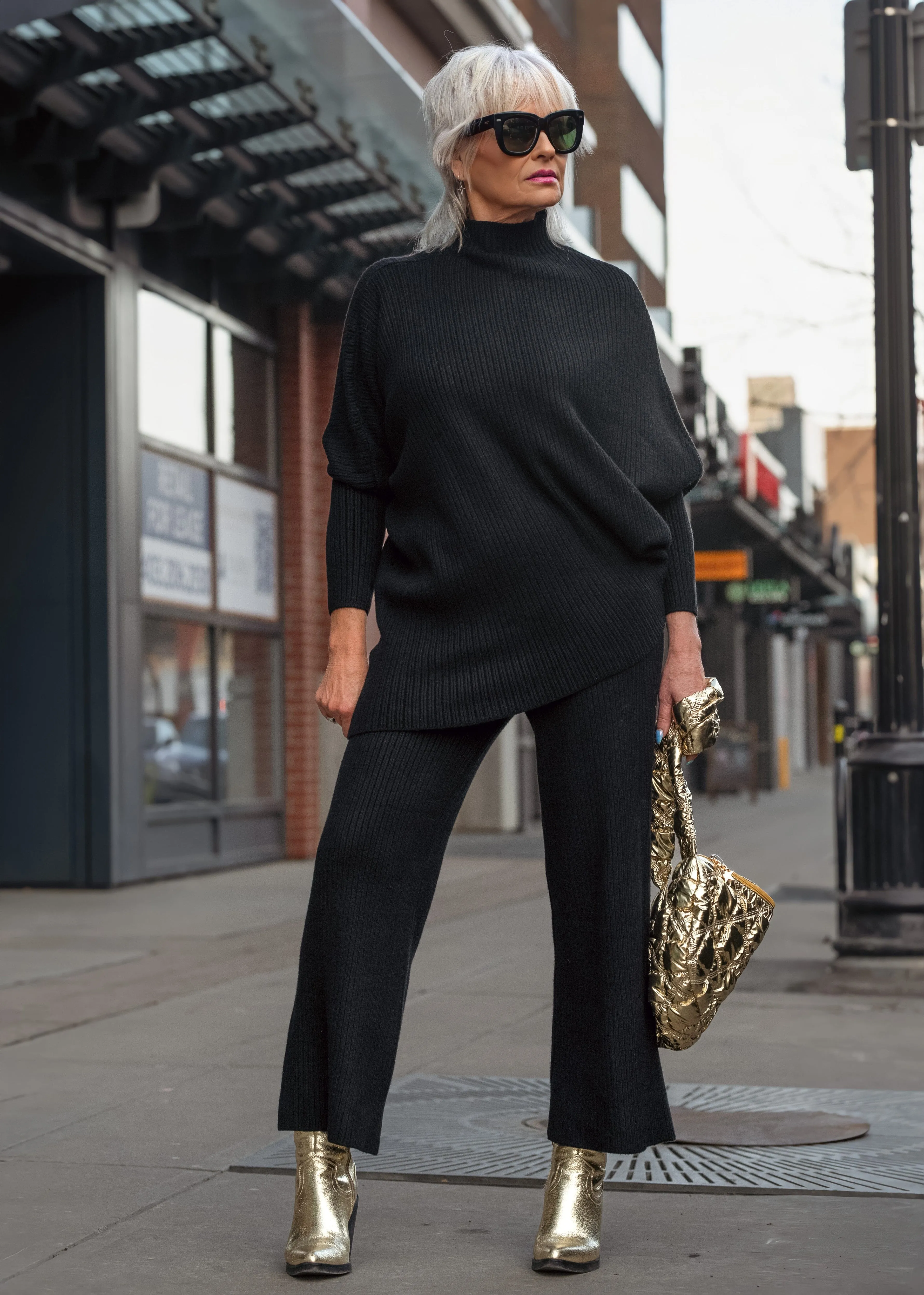 Mock Neck Sweater Set sold by Kate Hewko product image thumbnail 2