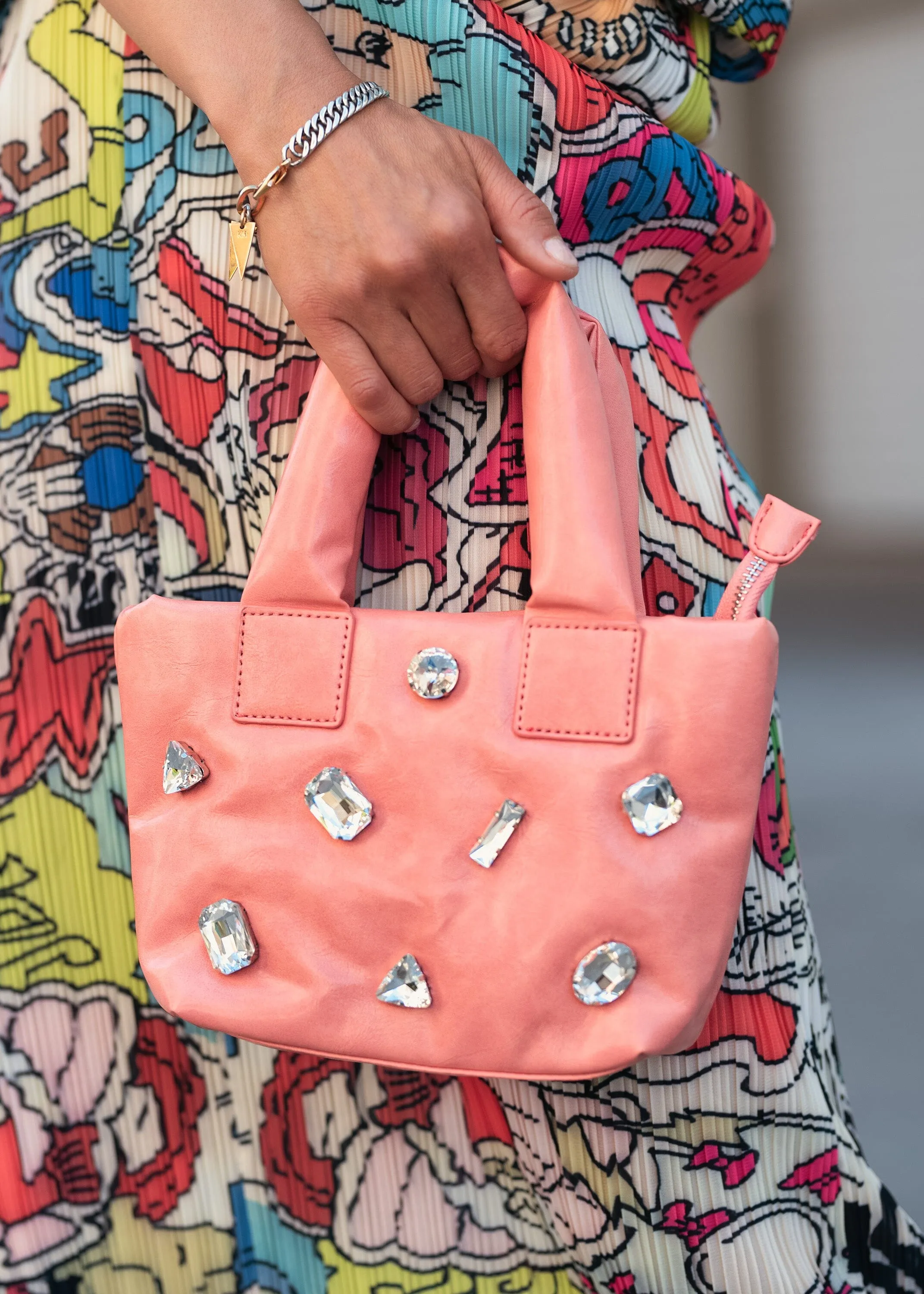 Jeweled Mini Tote Bag sold by Kate Hewko product image thumbnail 2