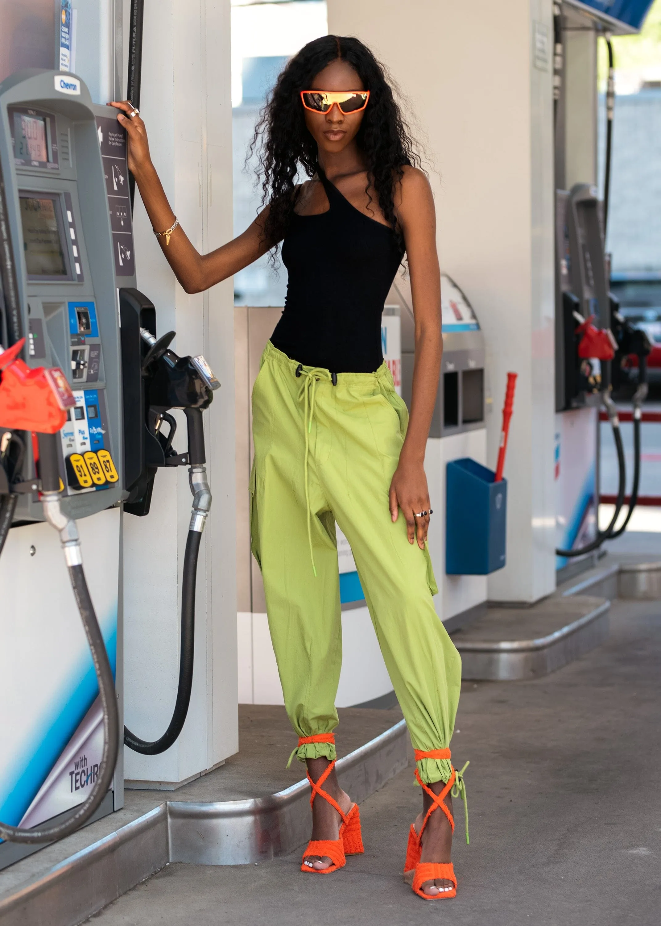 Drawstring Cargo Pants sold by Kate Hewko product image thumbnail 3