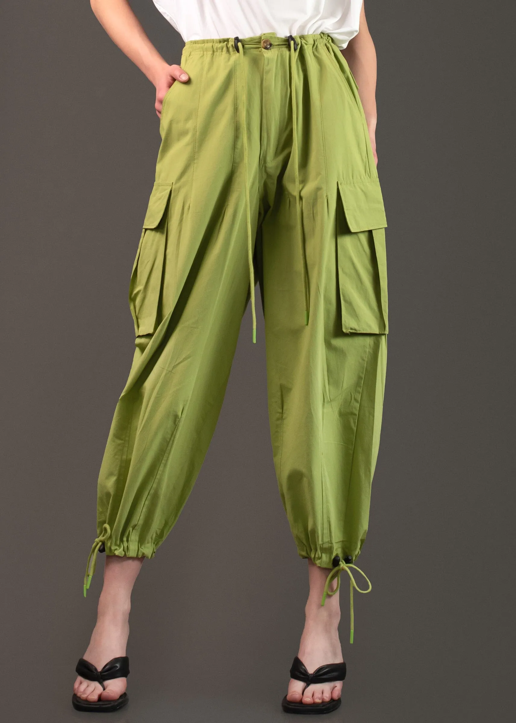 Drawstring Cargo Pants sold by Kate Hewko product image thumbnail 4