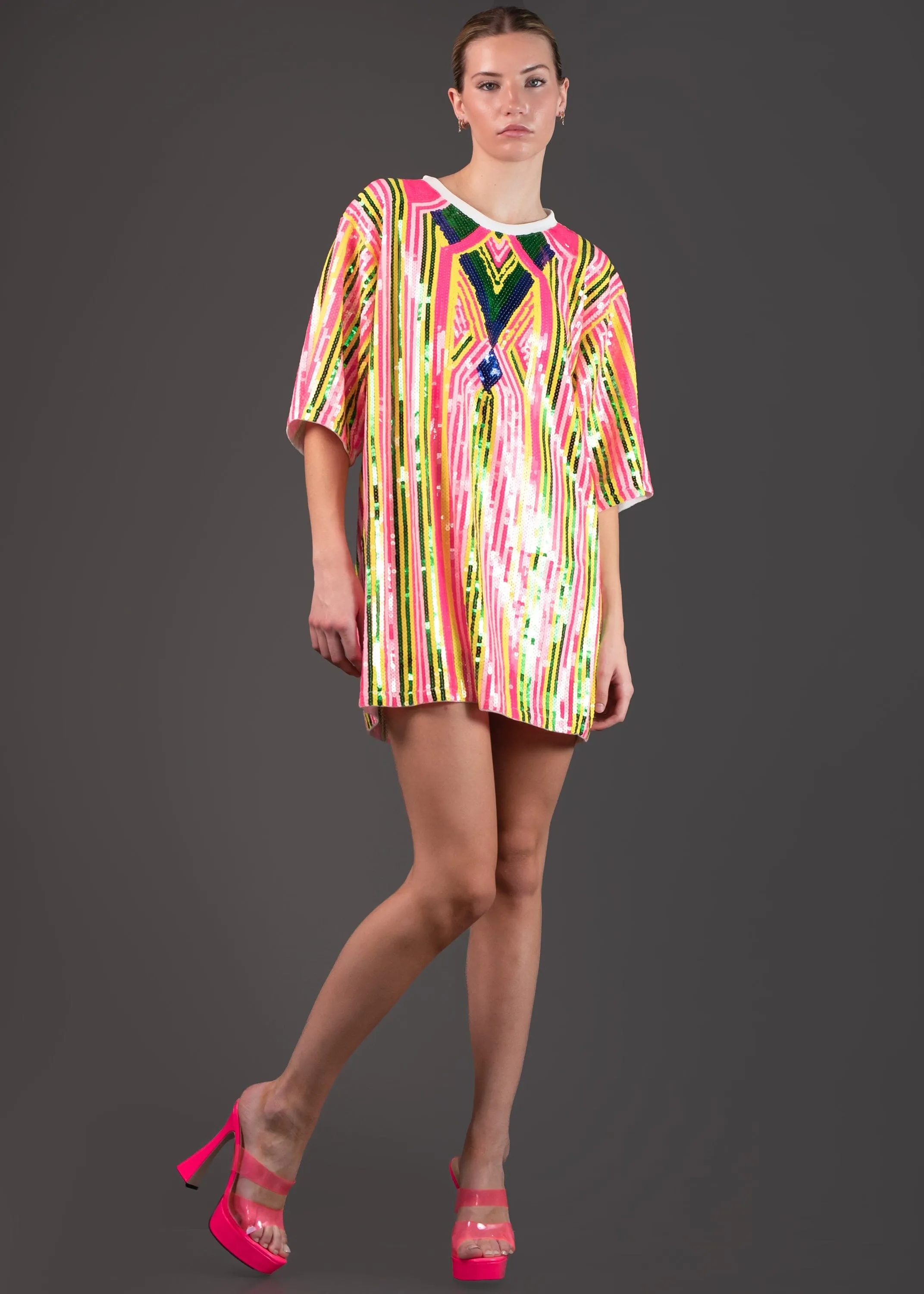 Retro Sequin Tee sold by Kate Hewko