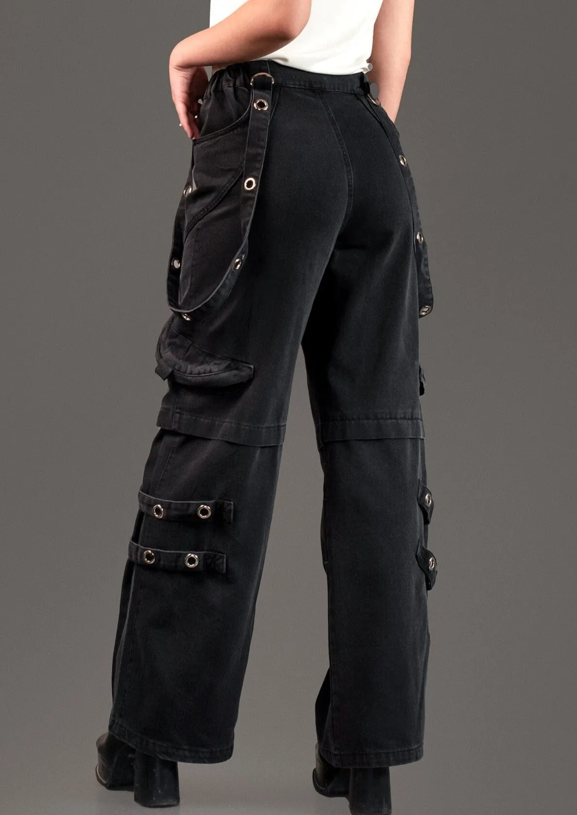 Rivet Strap Cargo Pant sold by Kate Hewko product image thumbnail 4