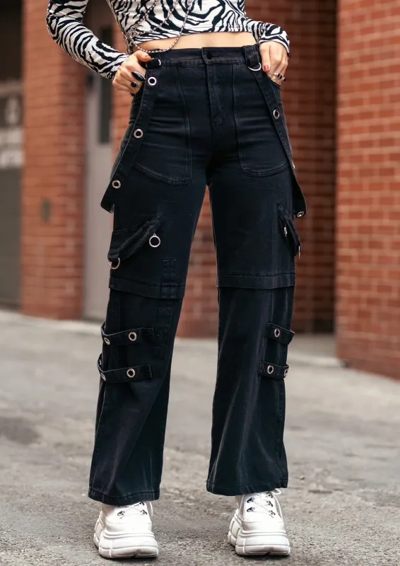 Rivet Strap Cargo Pant sold by Kate Hewko