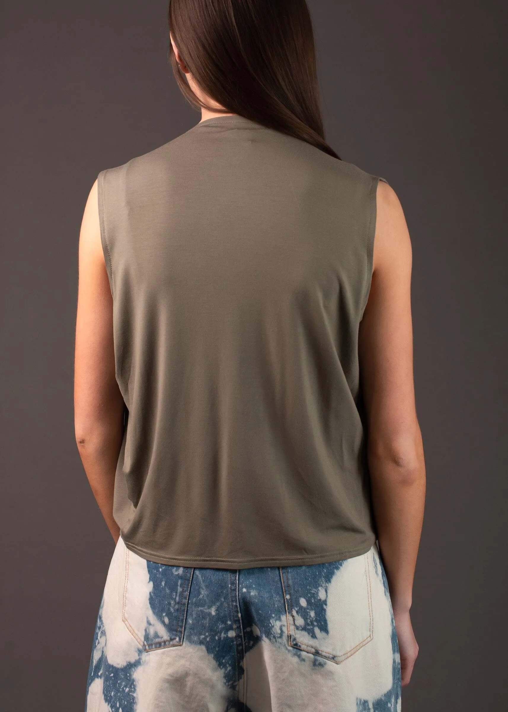Cowl Neck Tank Top sold by Kate Hewko product image thumbnail 4