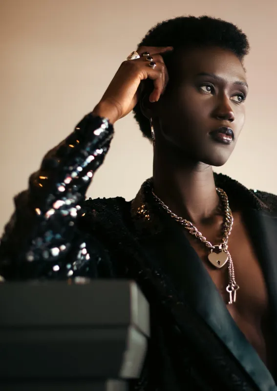 Chunky Industrial Heart Necklace sold by Kate Hewko