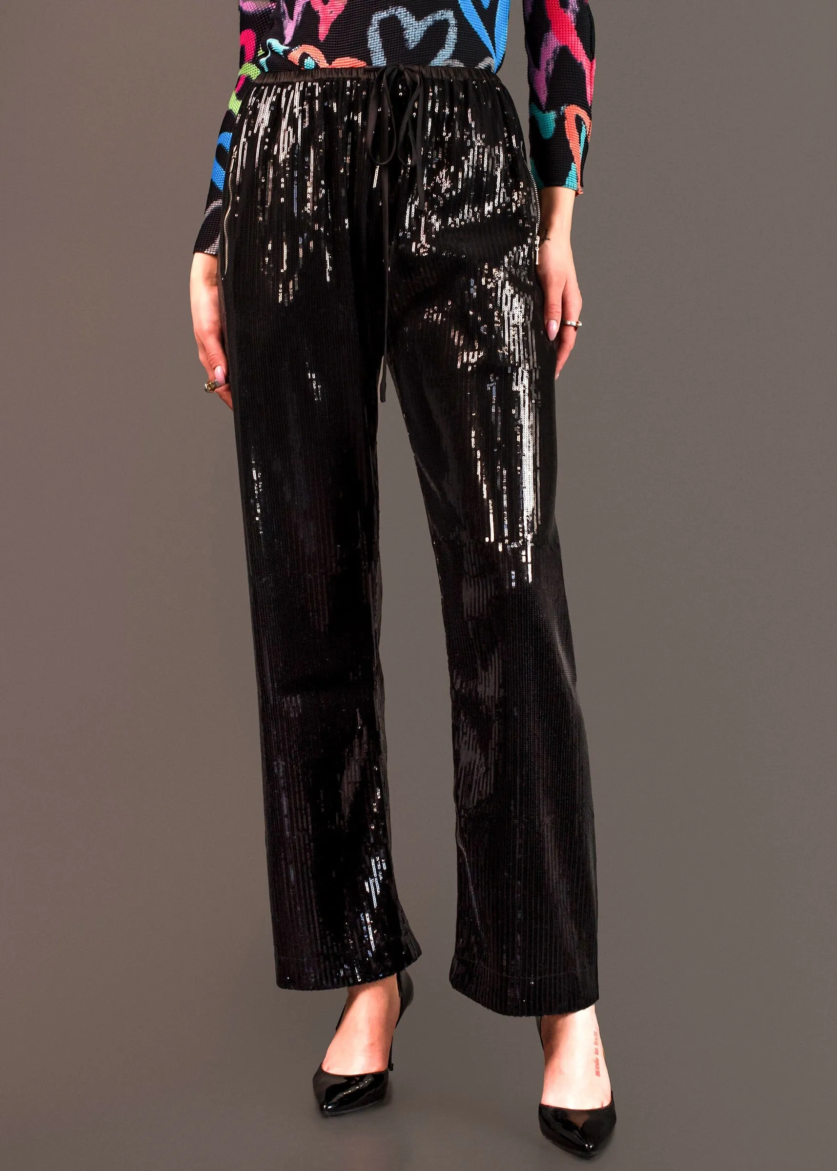 Straight Leg Sequin Pant sold by Kate Hewko