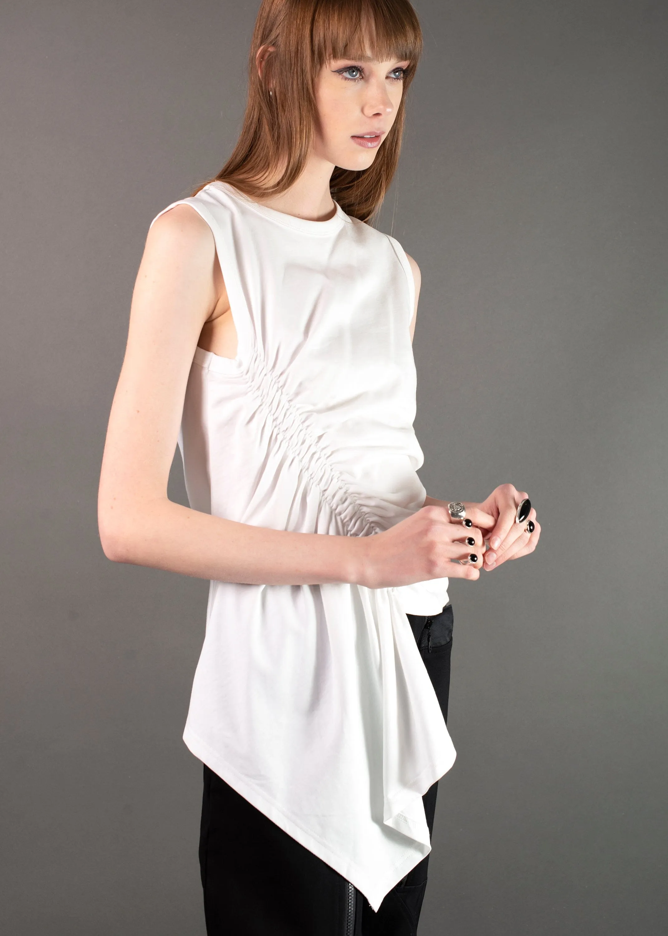 Side Cinched Tank sold by Kate Hewko product image thumbnail 4