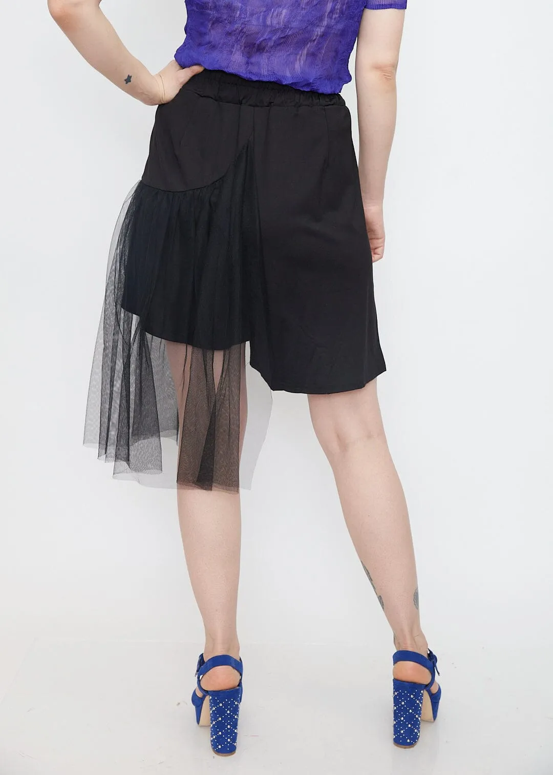 Tulle Accent Shorts sold by Kate Hewko product image thumbnail 2