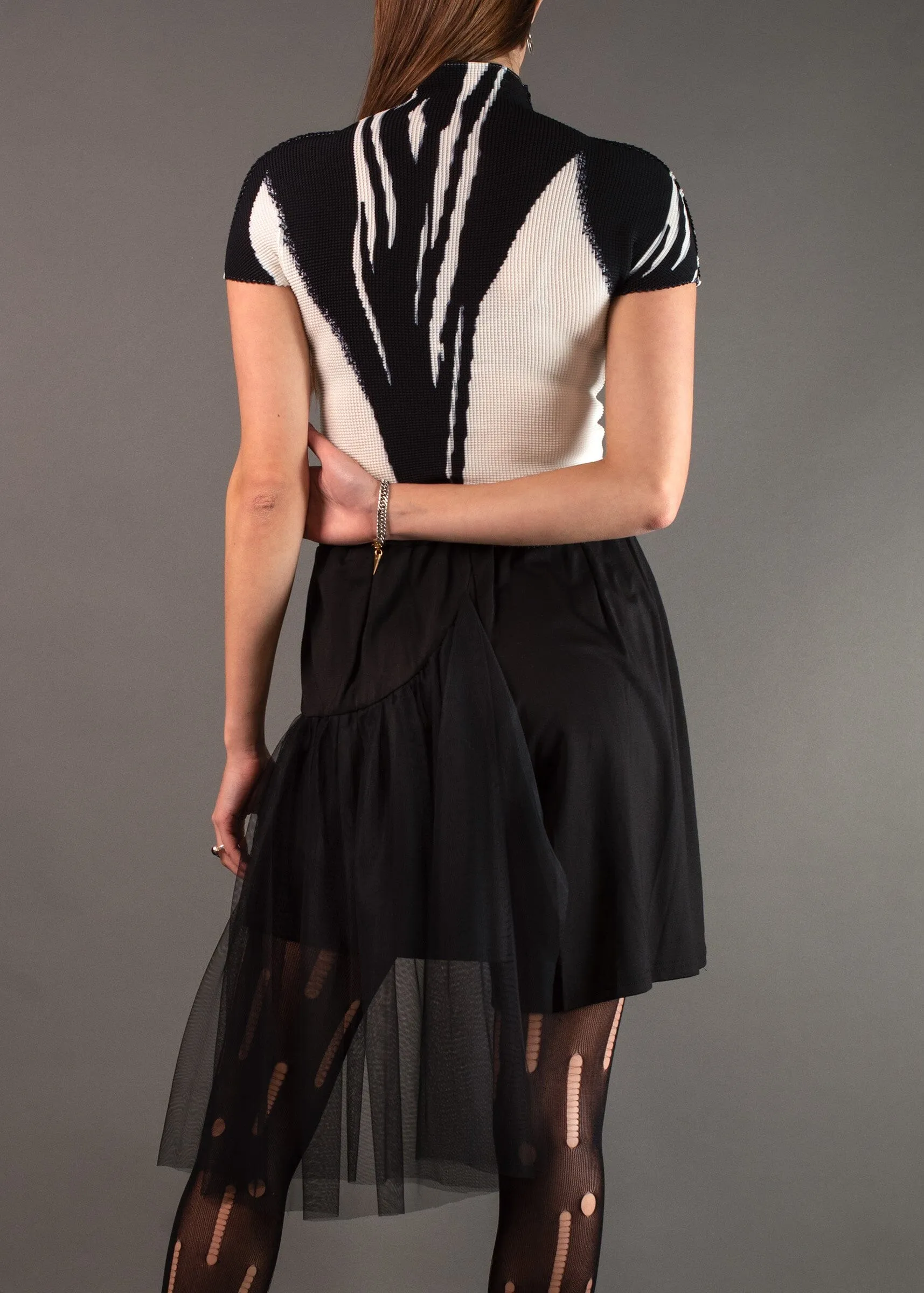 Tulle Accent Shorts sold by Kate Hewko product image thumbnail 5