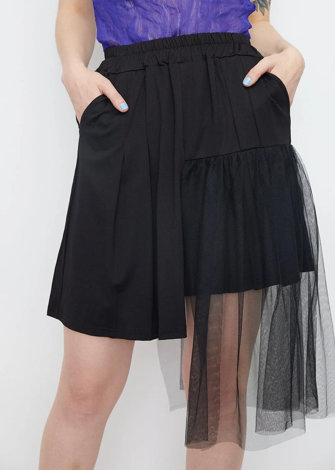 Tulle Accent Shorts sold by Kate Hewko