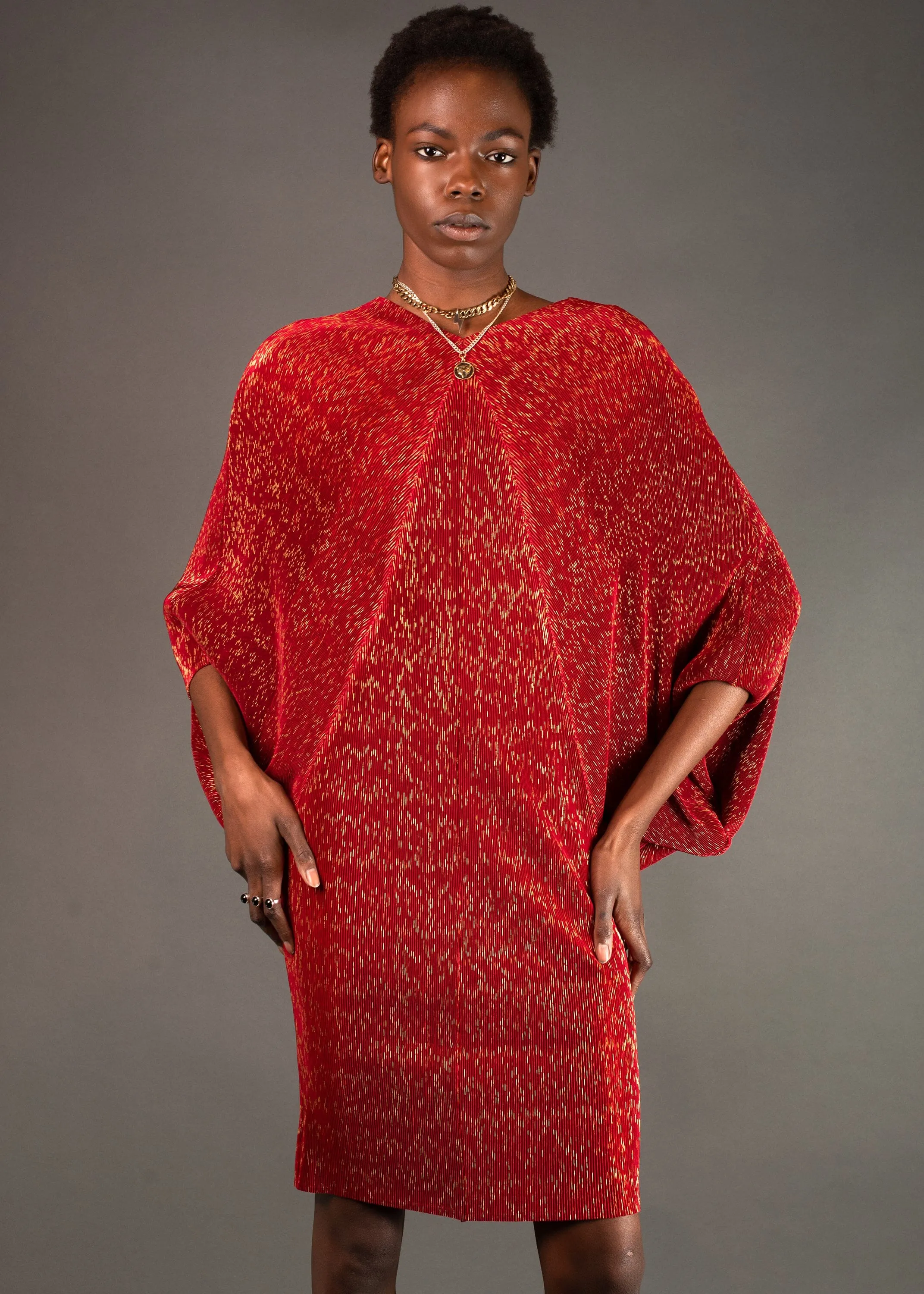 Gold Threaded Glam Dress sold by Kate Hewko product image thumbnail 5