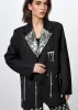 Embellished Tux Statement Blazer sold by Kate Hewko