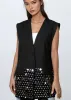 Disco Sequin Hem Vest sold by Kate Hewko