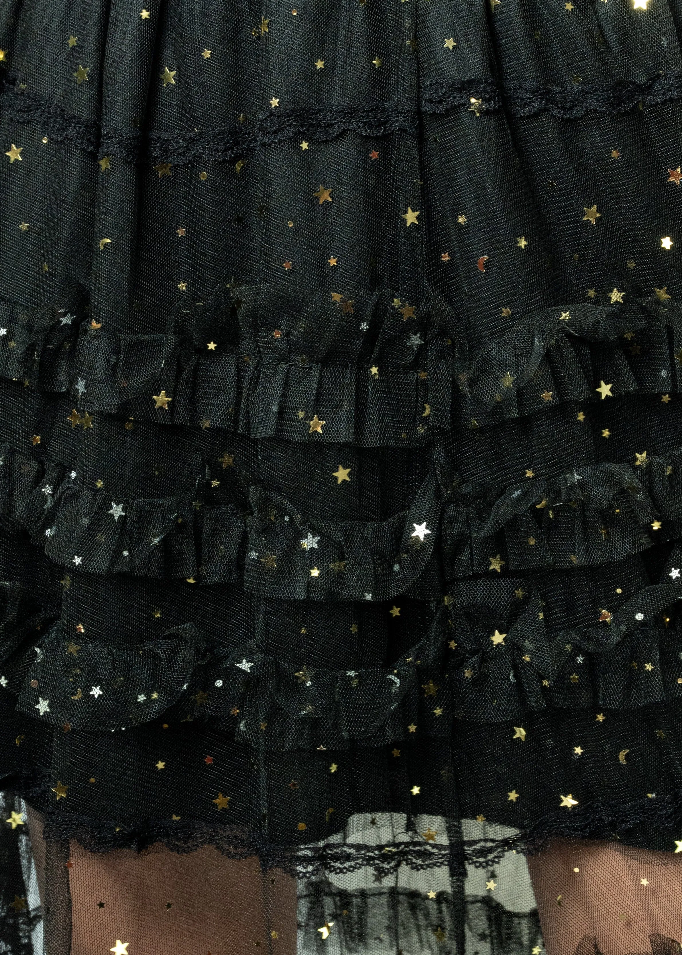 Tiered Tulle Constellations Skirt sold by Kate Hewko product image thumbnail 5