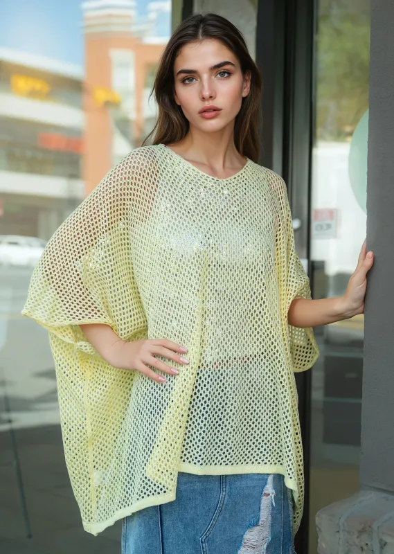 Crochet Layering Blouse sold by Kate Hewko