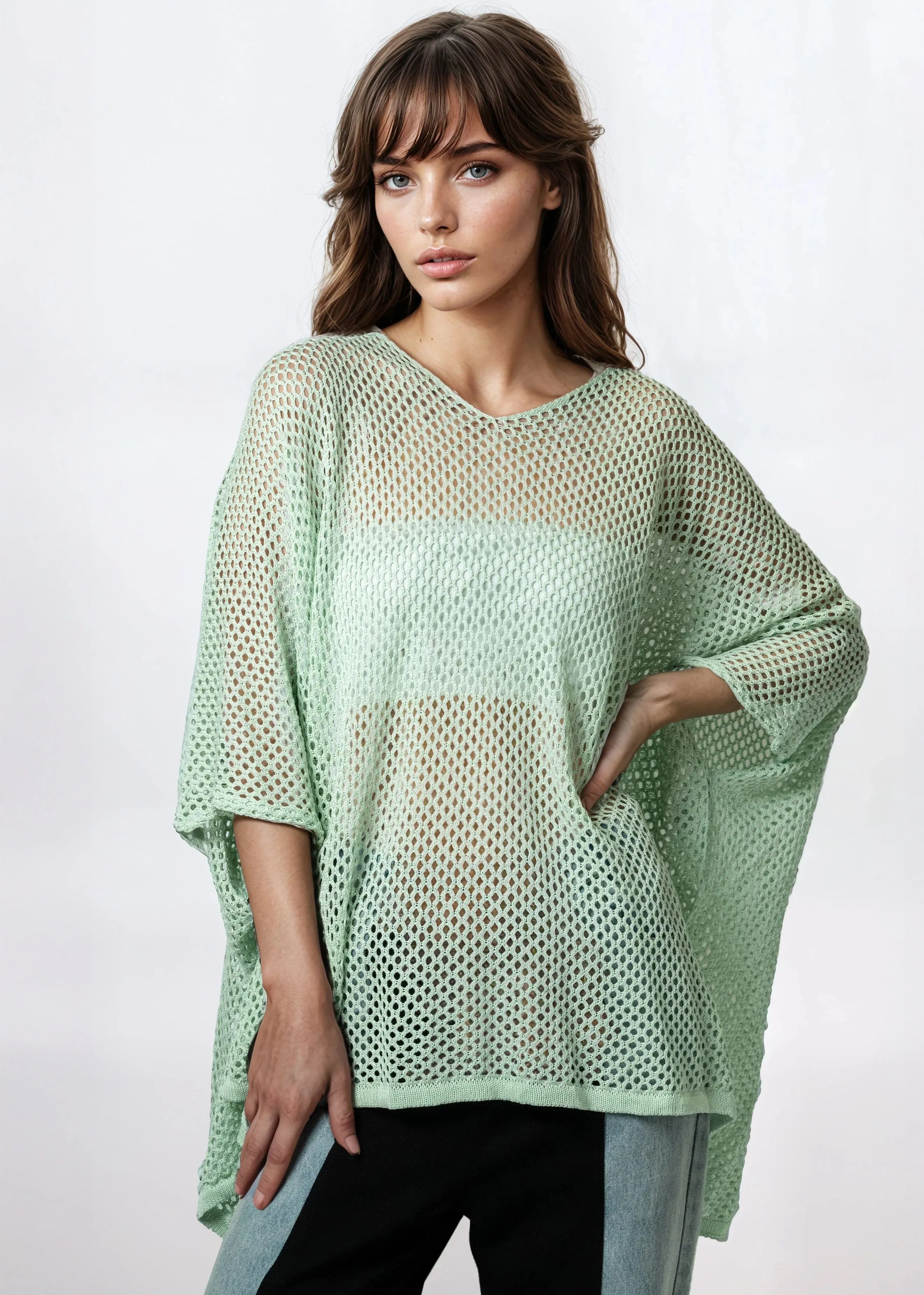 Crochet Layering Blouse sold by Kate Hewko product image thumbnail 3