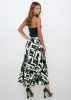 Cropped Geometric Wide Leg Pants sold by Kate Hewko