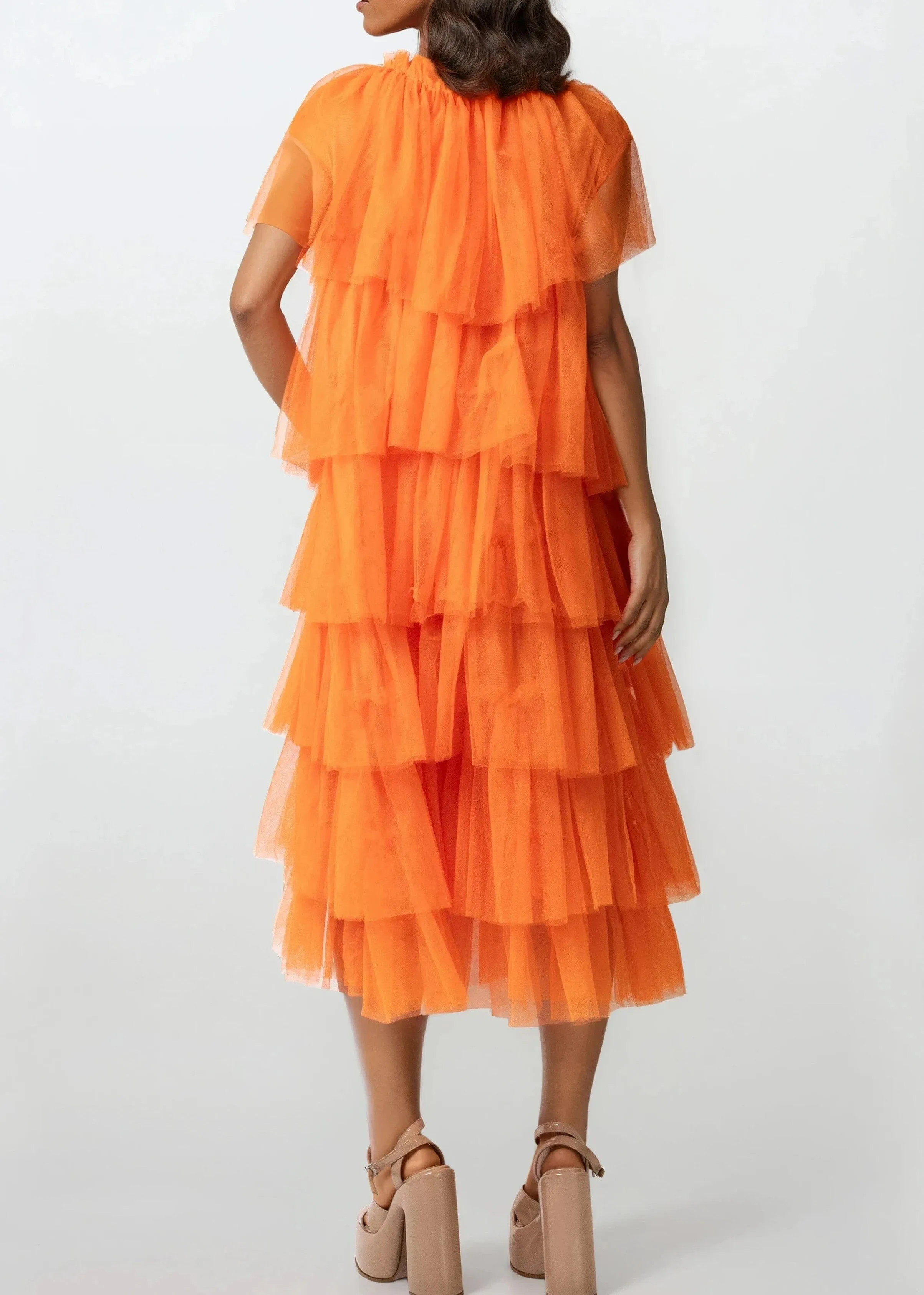 Tiered Tulle Tank Dress sold by Kate Hewko product image thumbnail 5