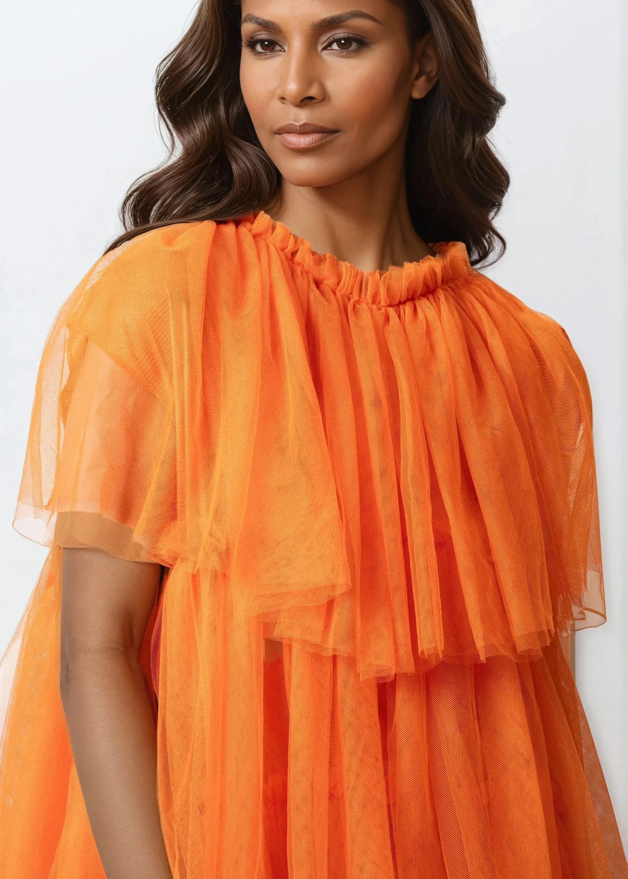 Tiered Tulle Tank Dress sold by Kate Hewko product image thumbnail 3