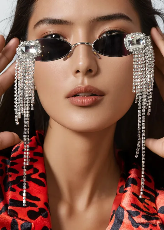 Bejeweled Fringe Sunnies sold by Kate Hewko