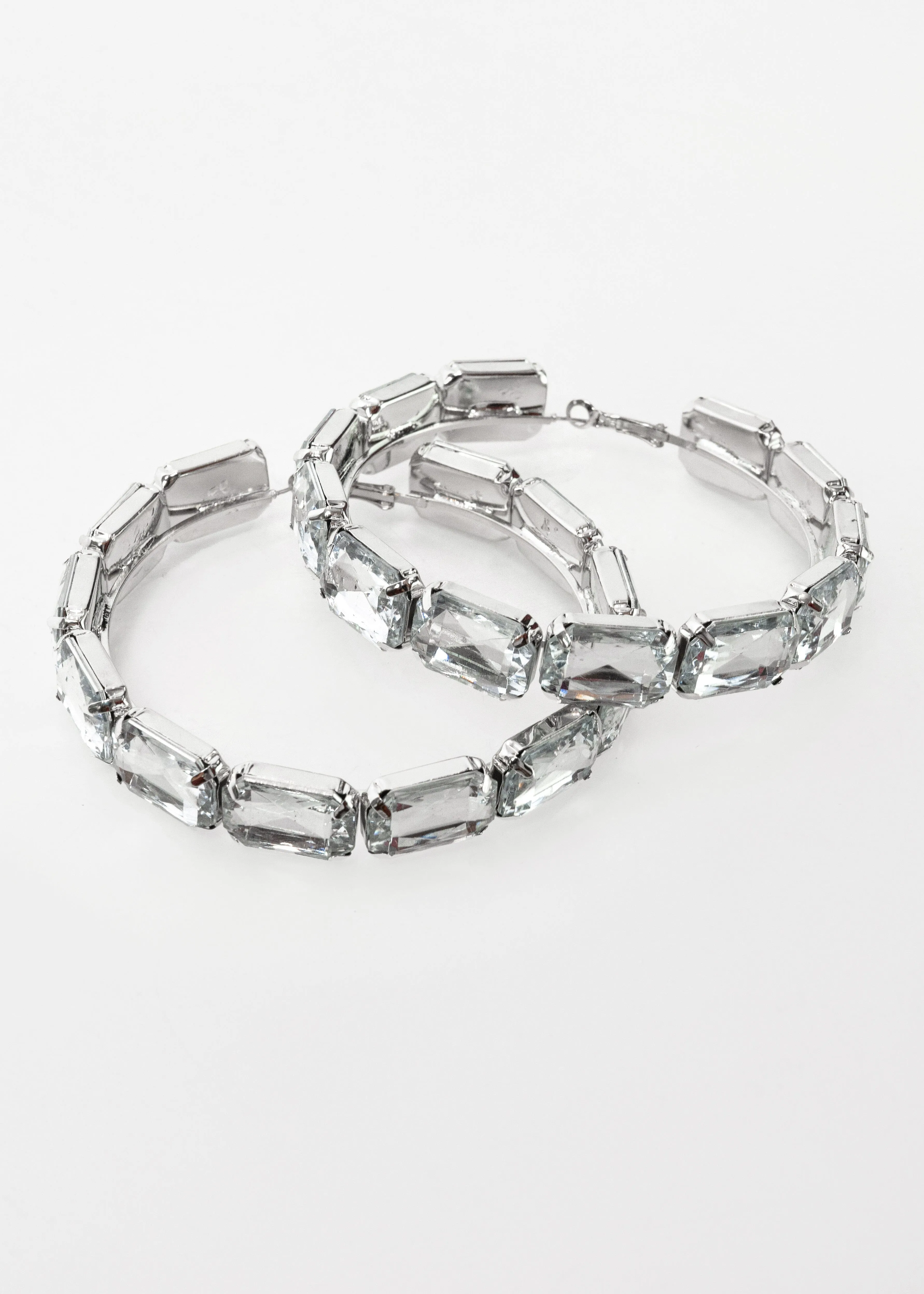 Oversized Gemstone Hoops sold by Kate Hewko product image thumbnail 3