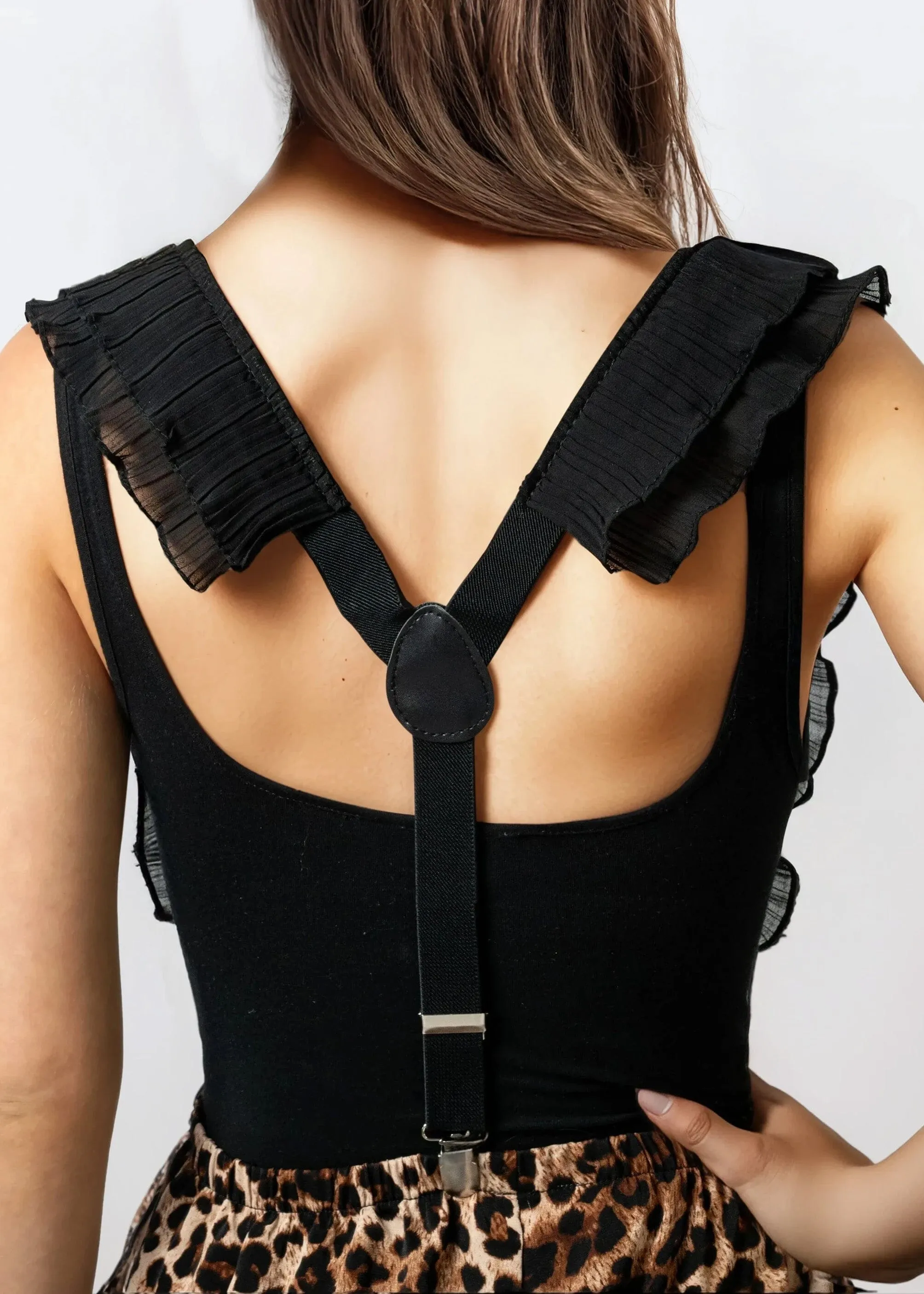 Ruffled Tulle Suspender sold by Kate Hewko product image thumbnail 2