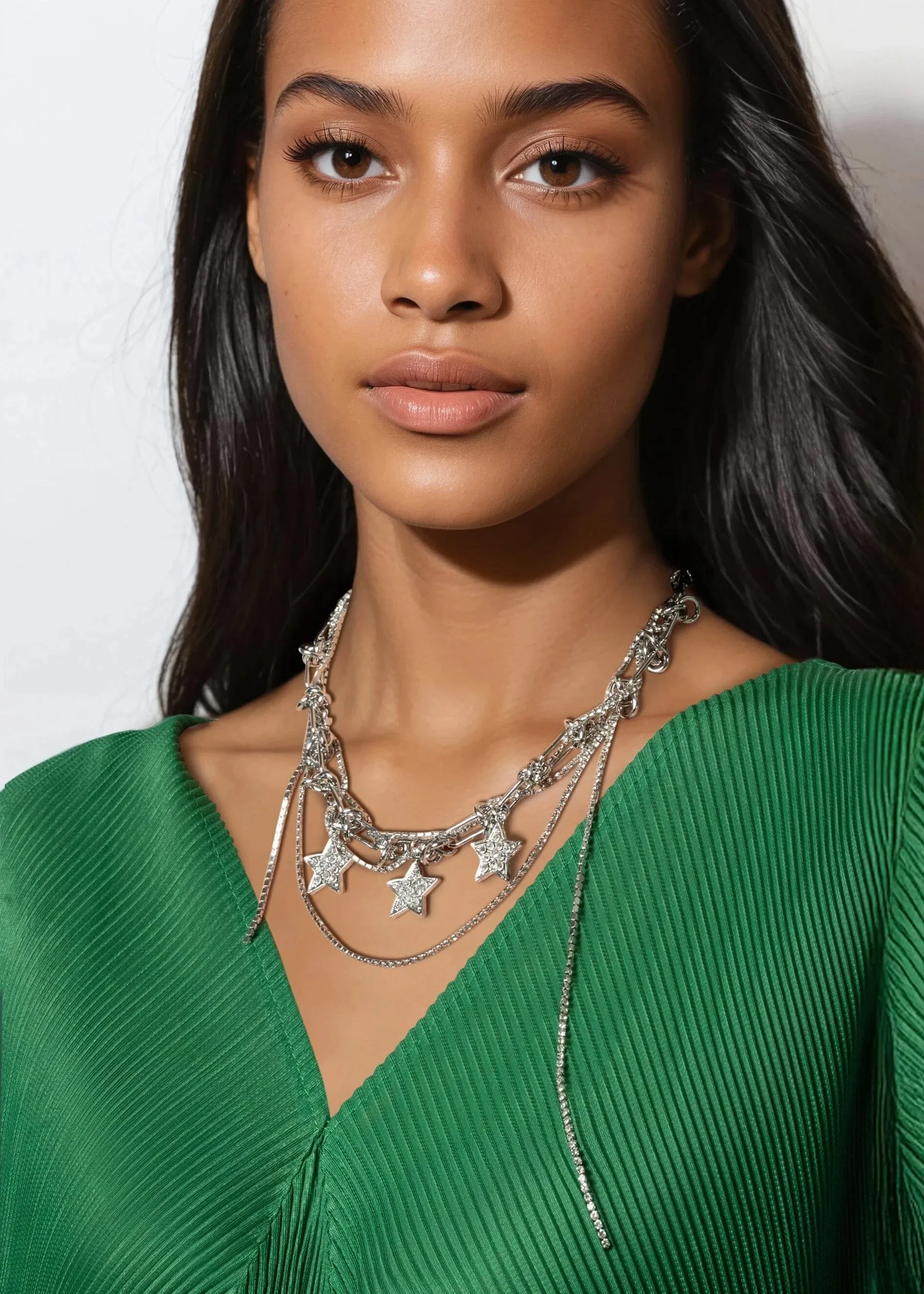 Knotted Star Chain Necklace sold by Kate Hewko product image thumbnail 2