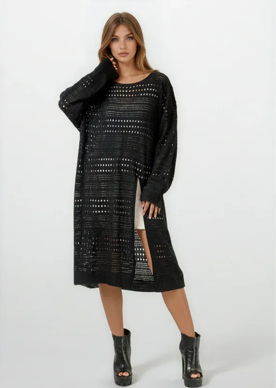 Crochet Layering Sweater Dress sold by Kate Hewko