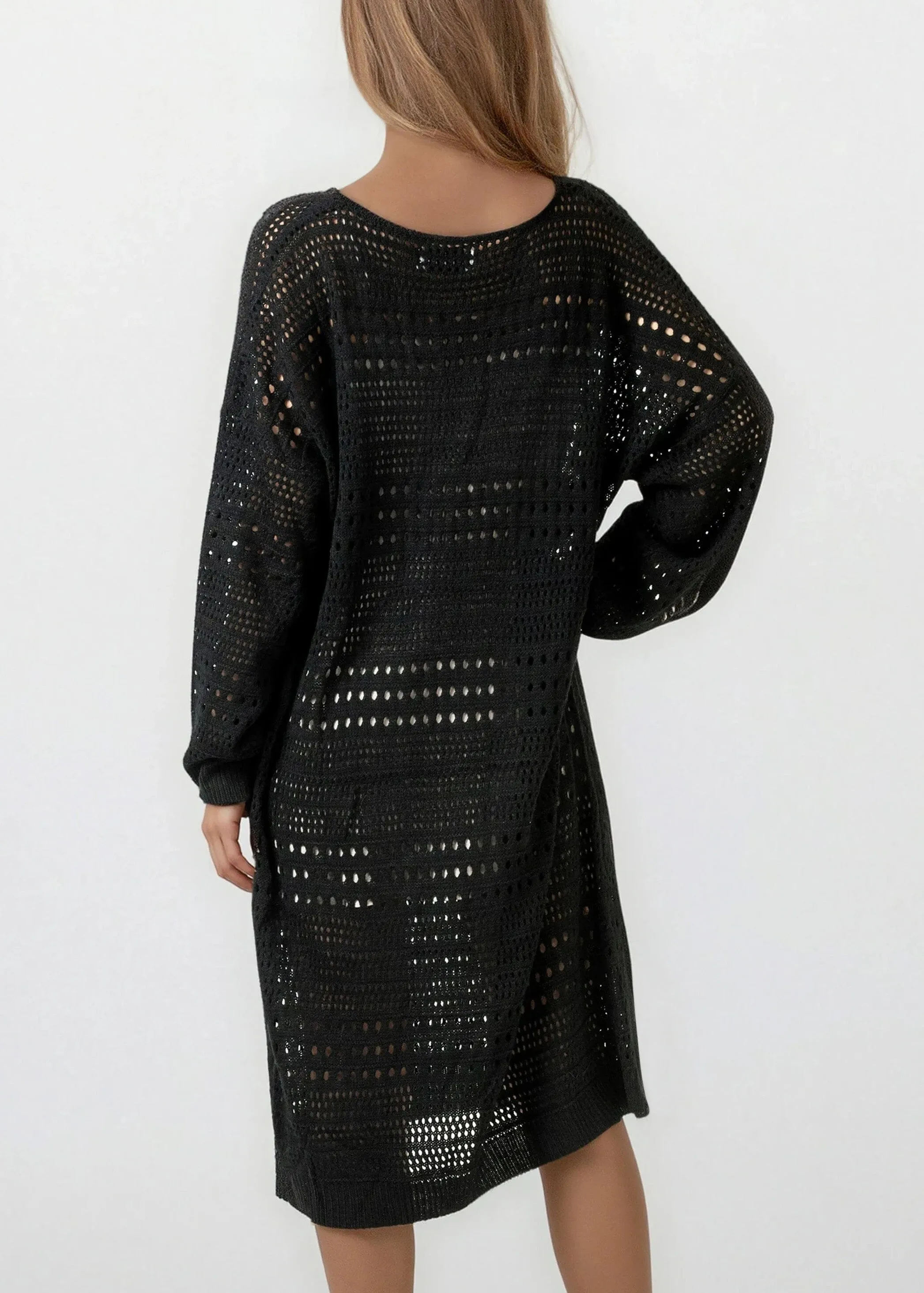 Crochet Layering Sweater Dress sold by Kate Hewko product image thumbnail 5