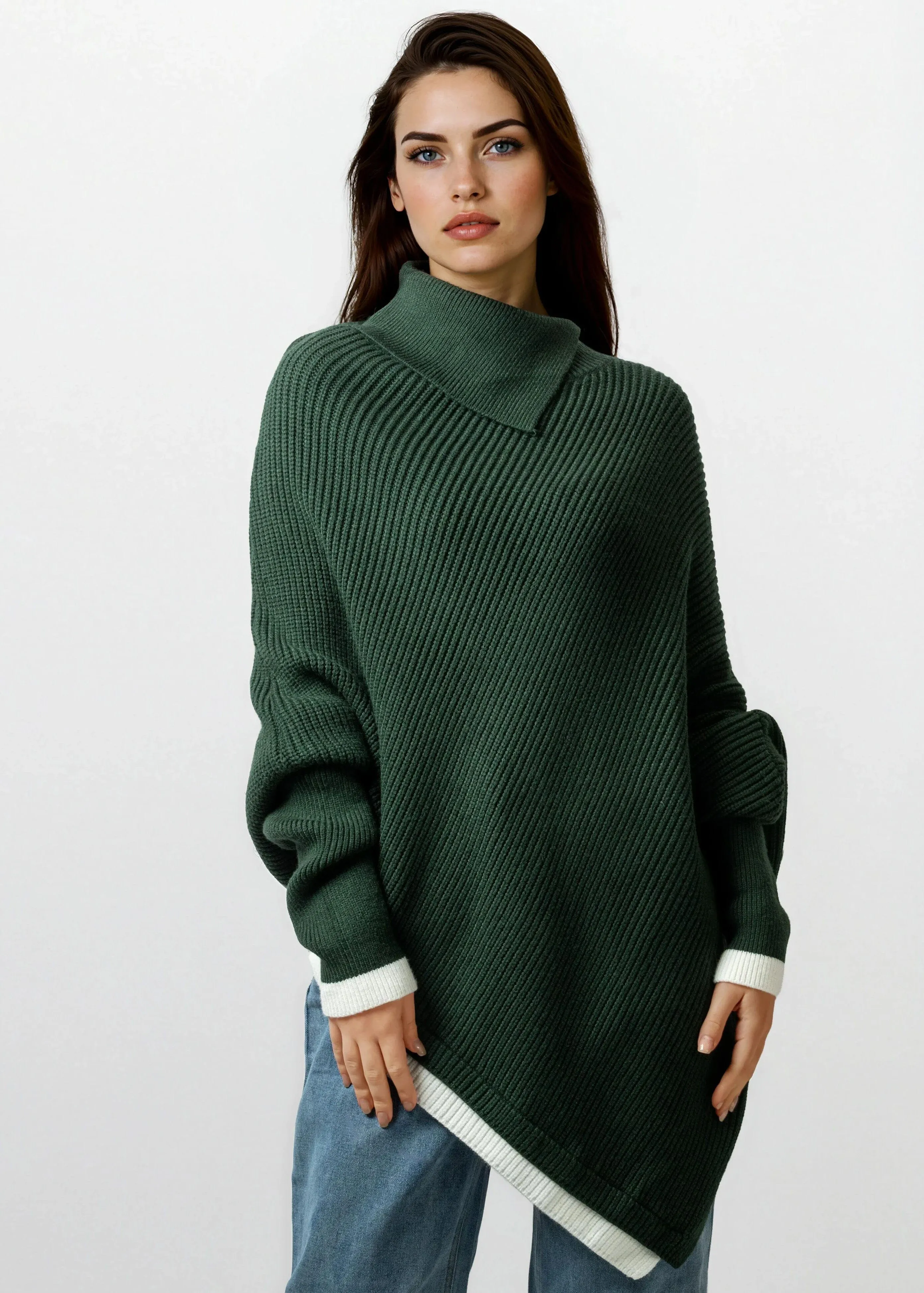 Asymmetrical Knitted Sweater sold by Kate Hewko product image thumbnail 2