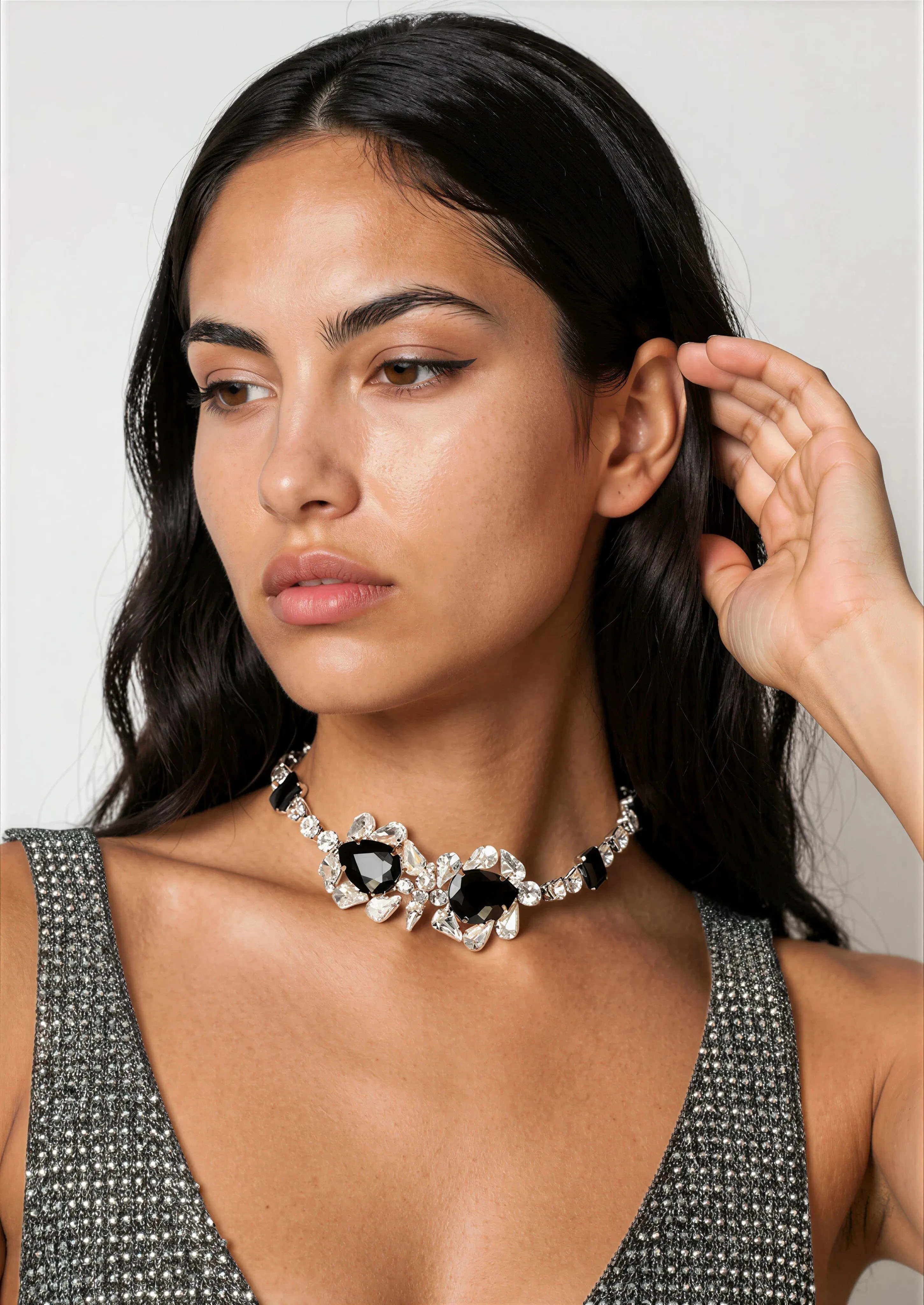 3 Piece Layered Gemstone Necklace sold by Kate Hewko product image thumbnail 4