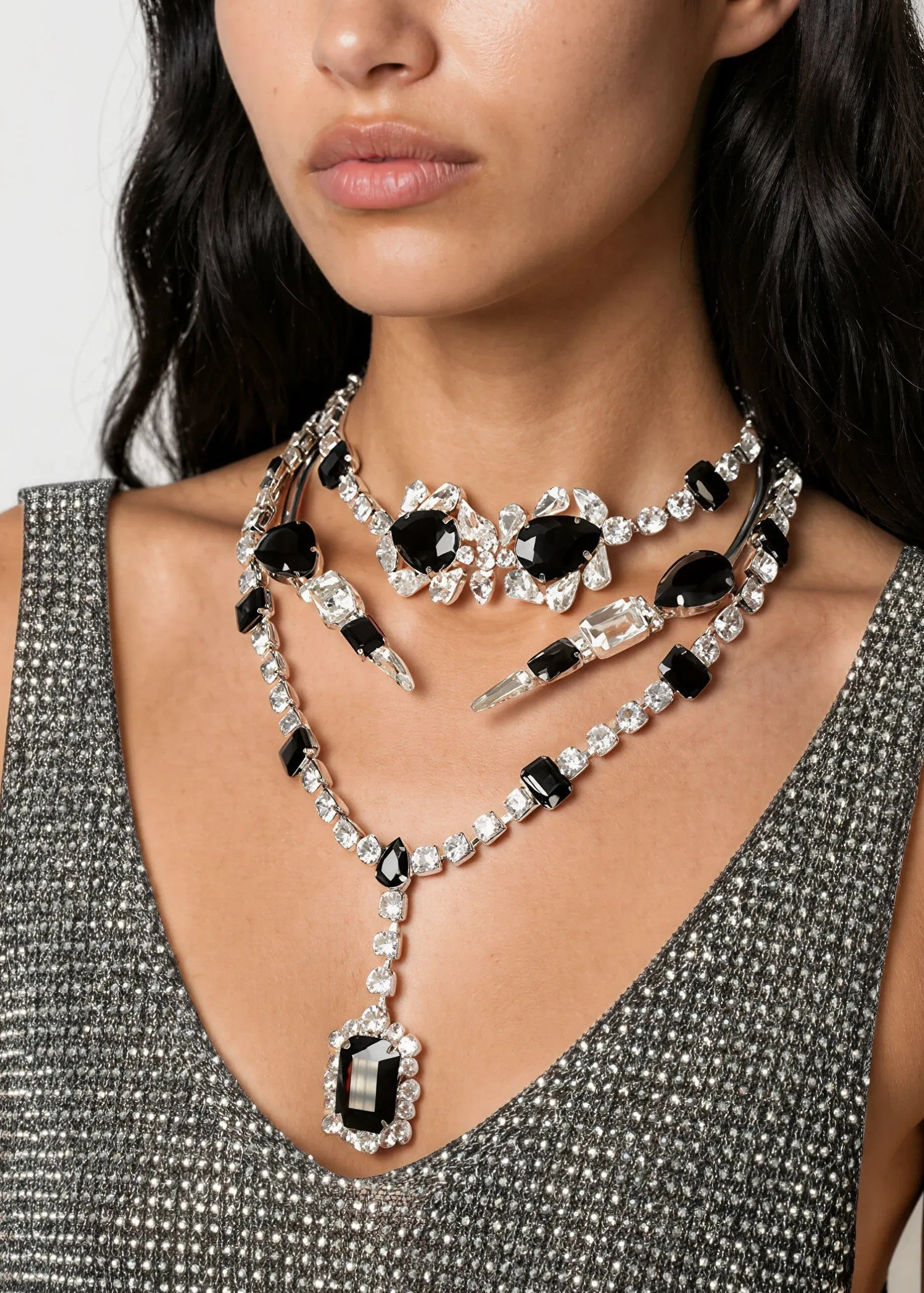 3 Piece Layered Gemstone Necklace sold by Kate Hewko