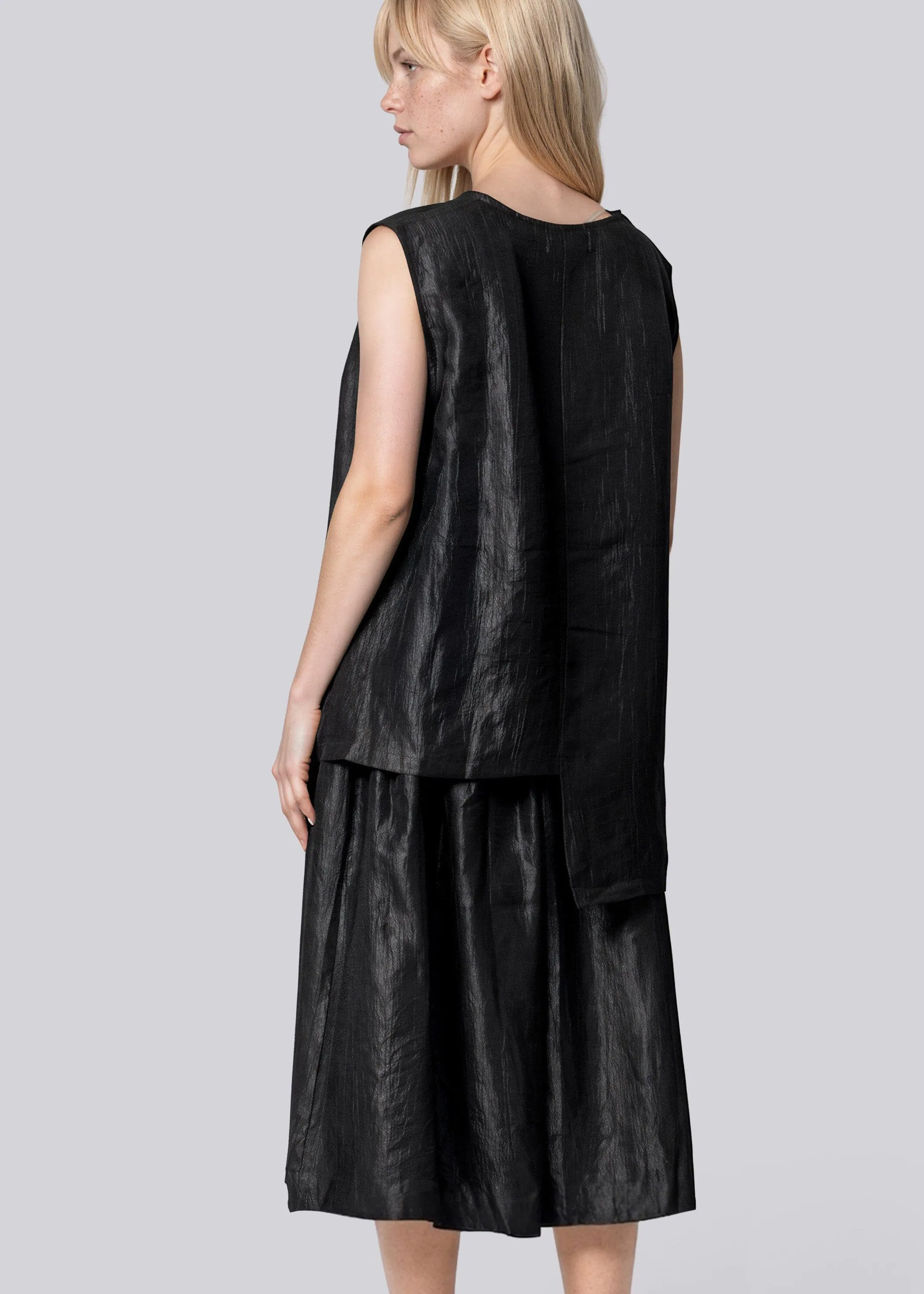 Liquid Black Pant Set sold by Kate Hewko product image thumbnail 4