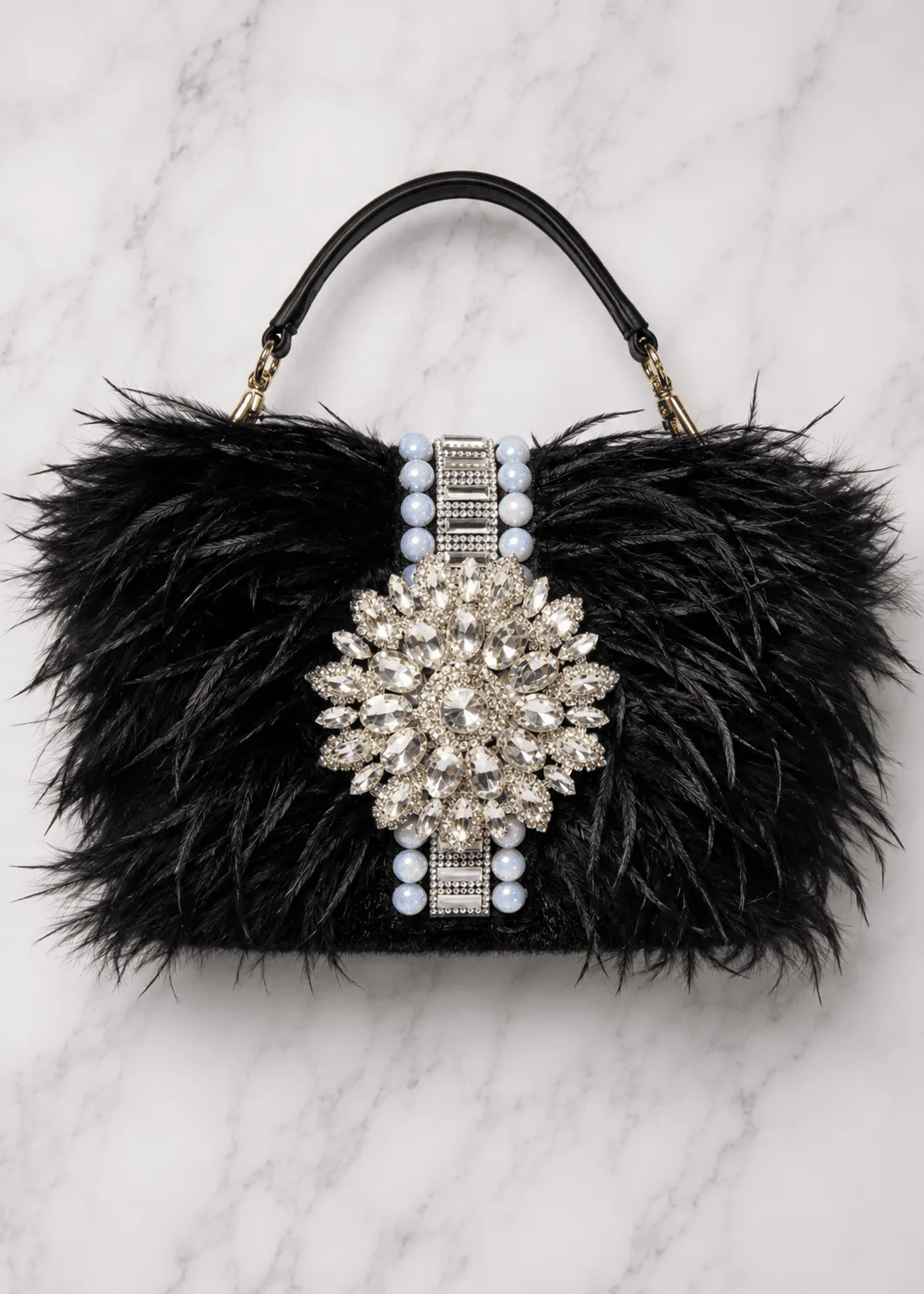 Feather Gemstone Clutch sold by Kate Hewko product image thumbnail 5