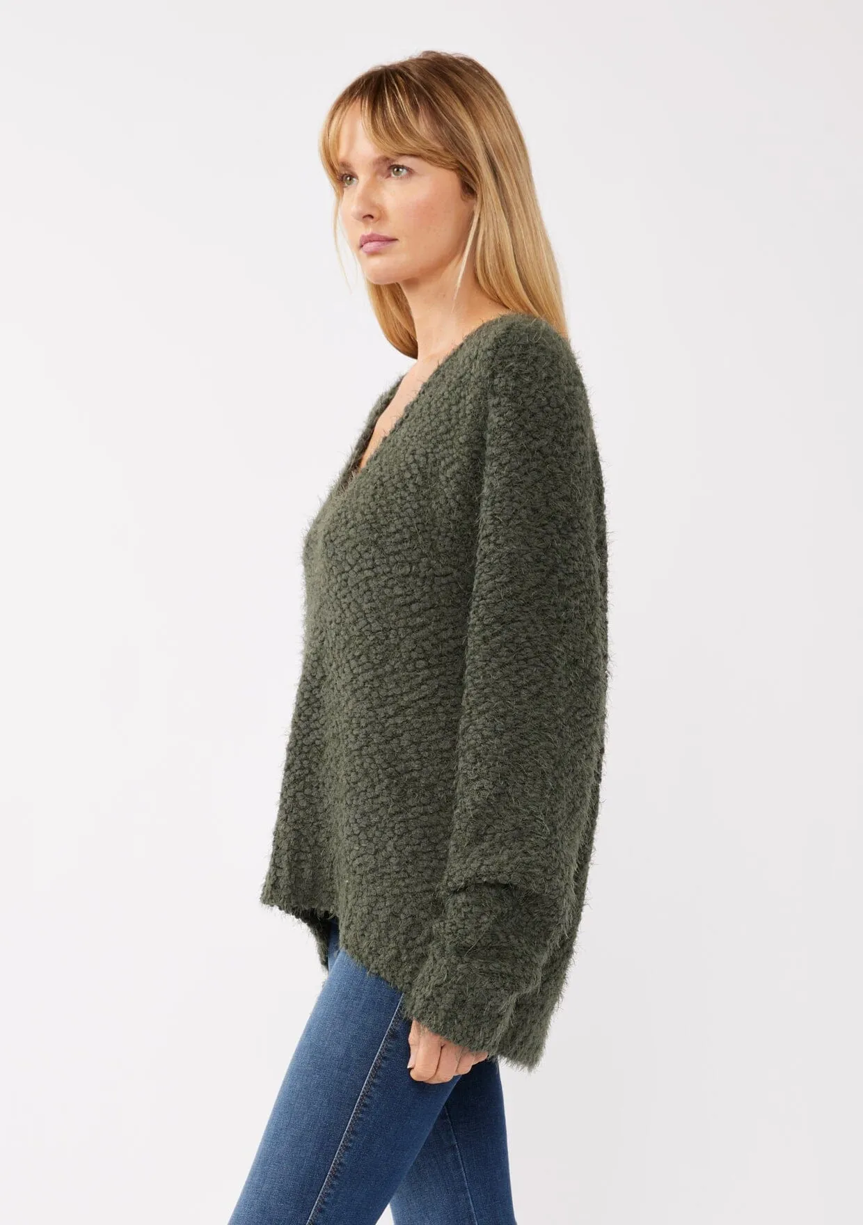 Popcorn Fuzzy Sweater sold by Lav & Kush product image thumbnail 4