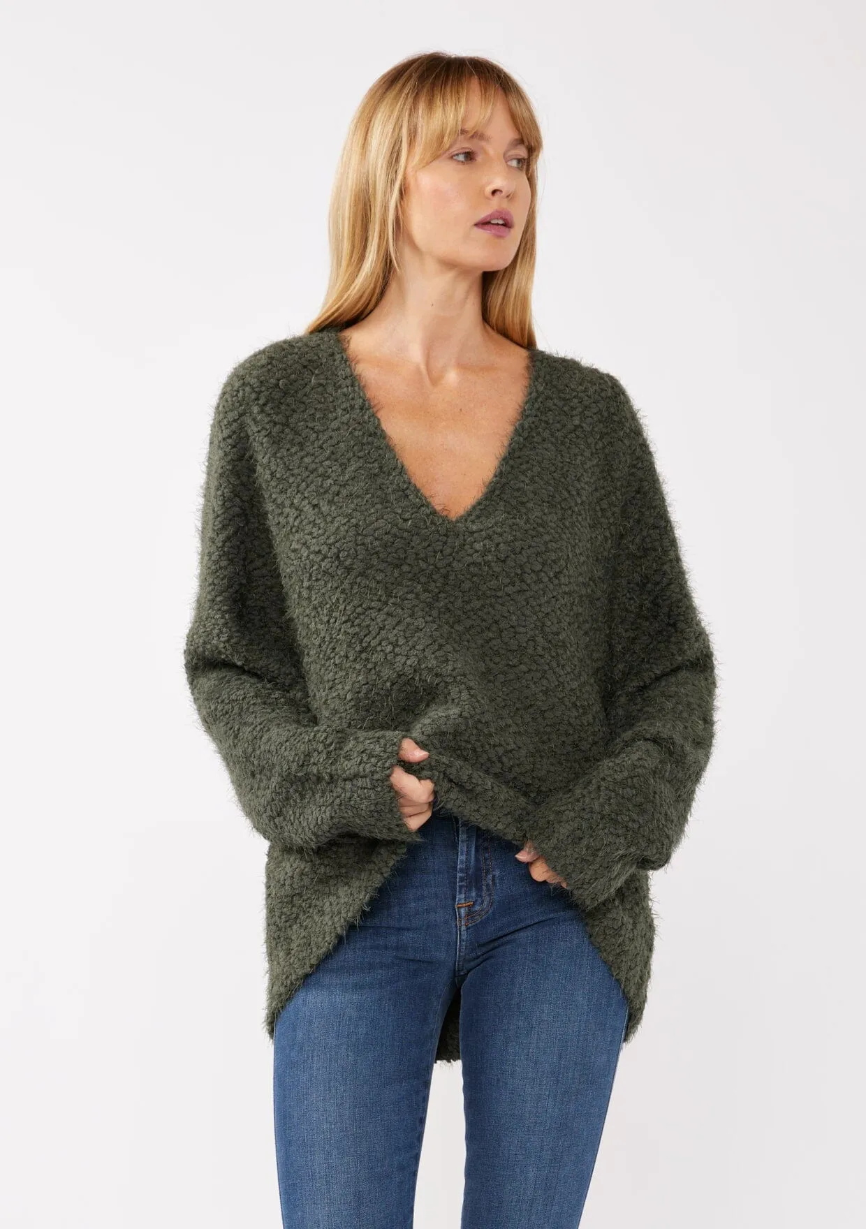 Popcorn Fuzzy Sweater sold by Lav & Kush product image thumbnail 2