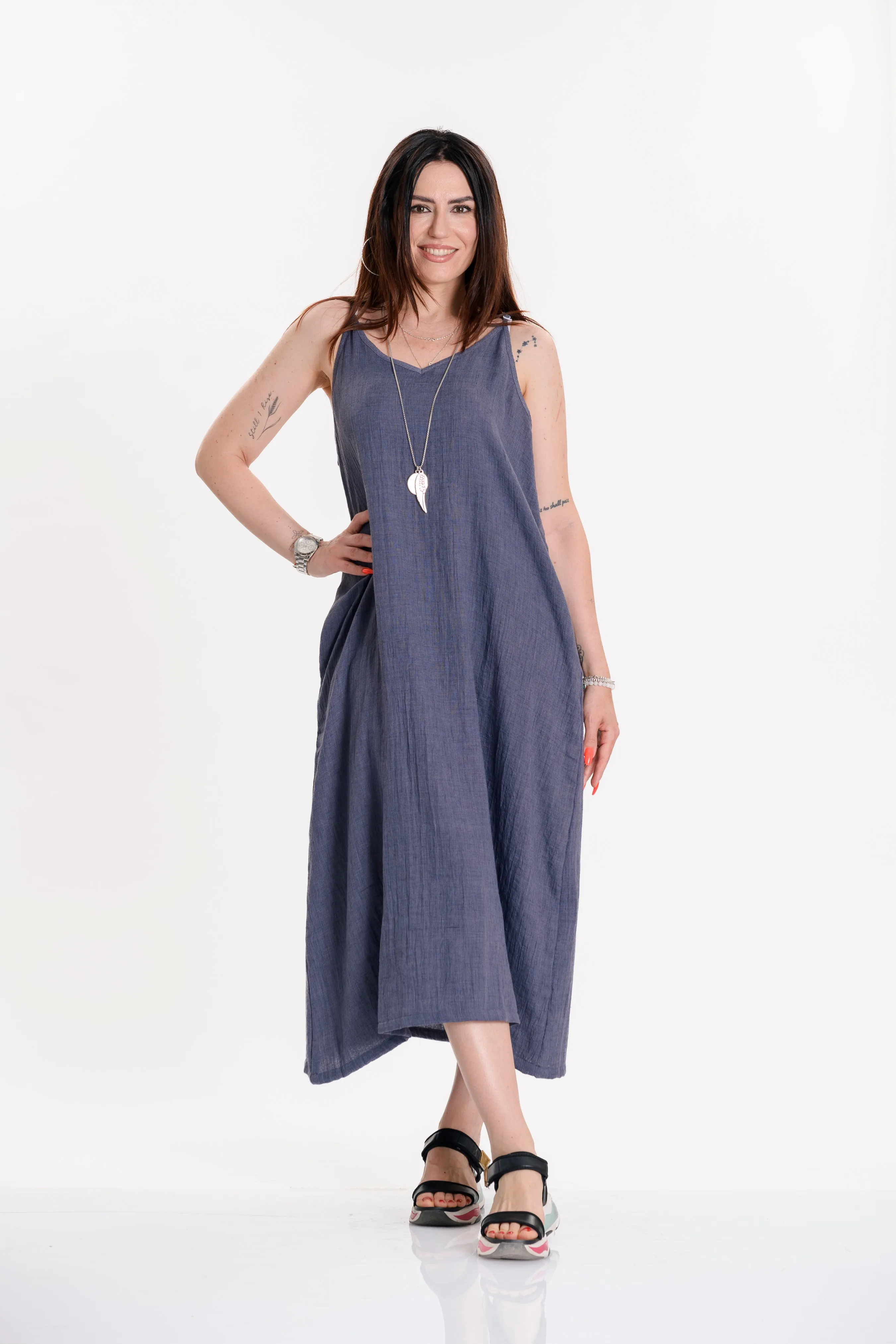 Tropics Spaghetti Strap Dress sold by Lav & Kush product image thumbnail 2