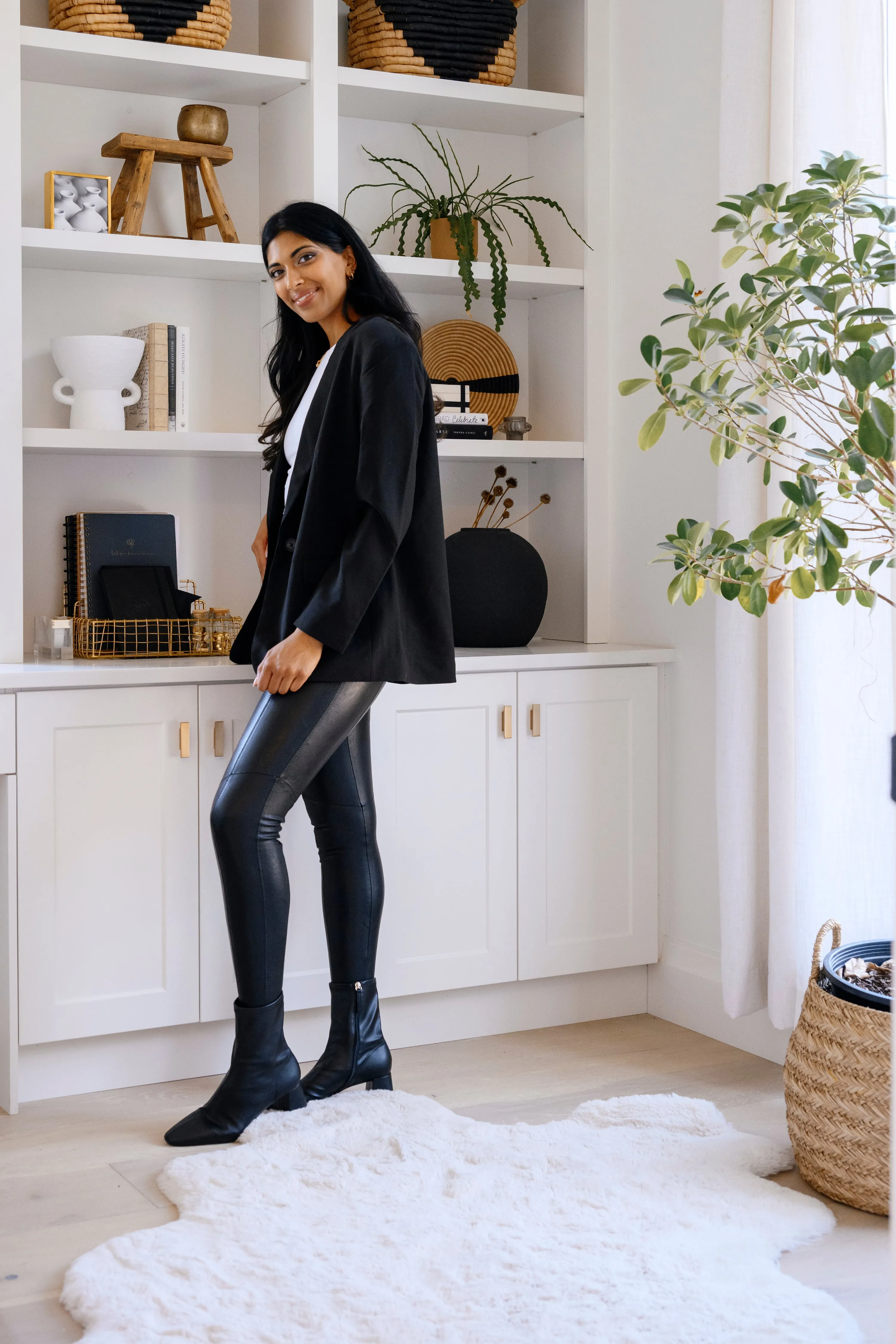 The Faux Leather Legging sold by Lav & Kush product image thumbnail 2