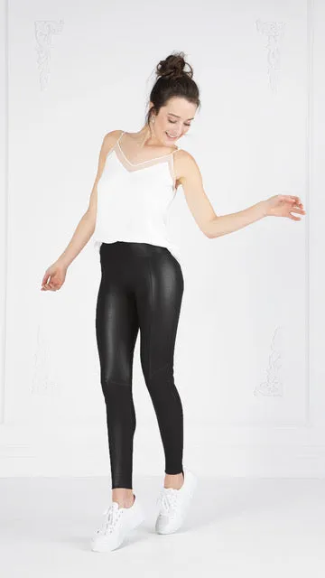 The Faux Leather Legging sold by Lav & Kush product image thumbnail 3