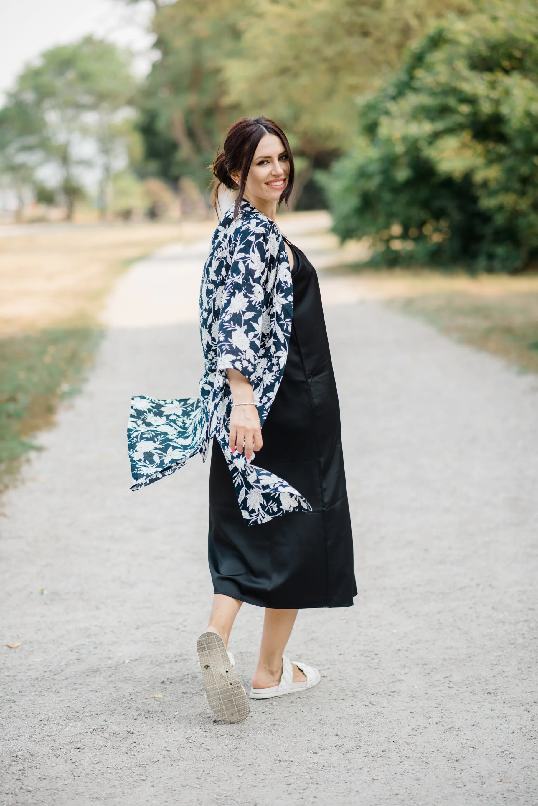 The Floral Kimono sold by Lav & Kush