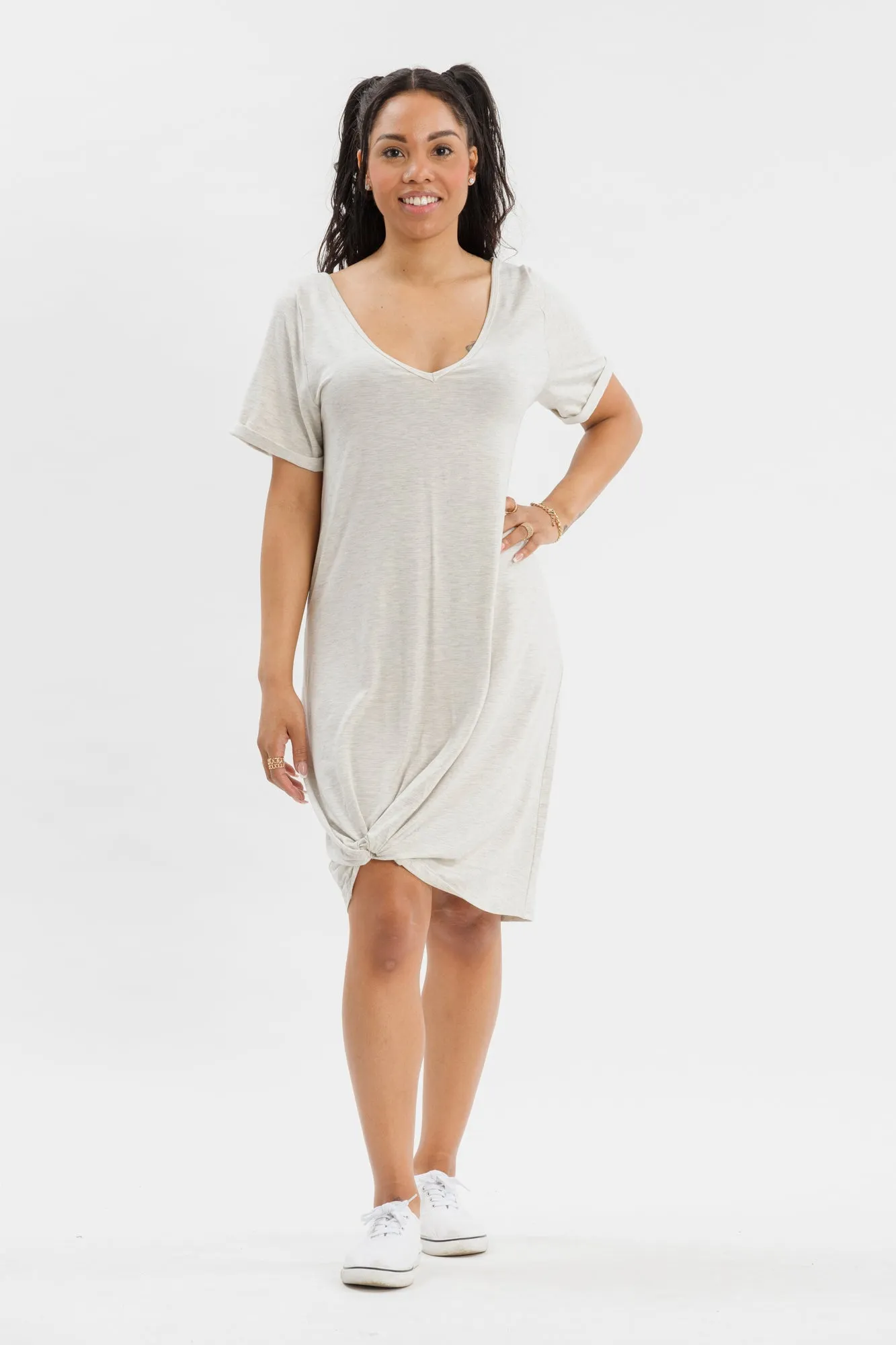 Knot T-Dress sold by Lav & Kush product image thumbnail 3