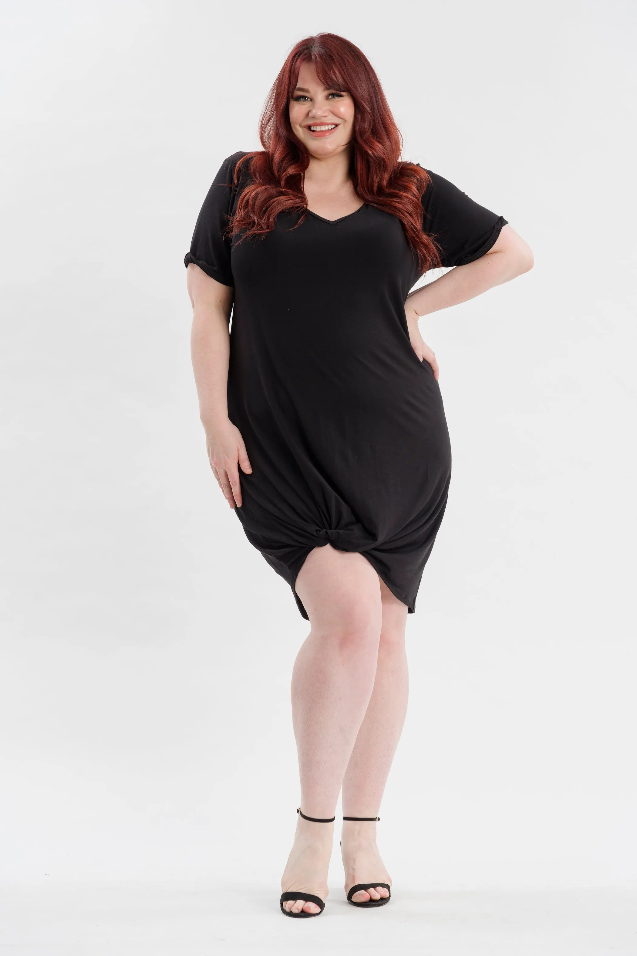 Knot T-Dress sold by Lav & Kush