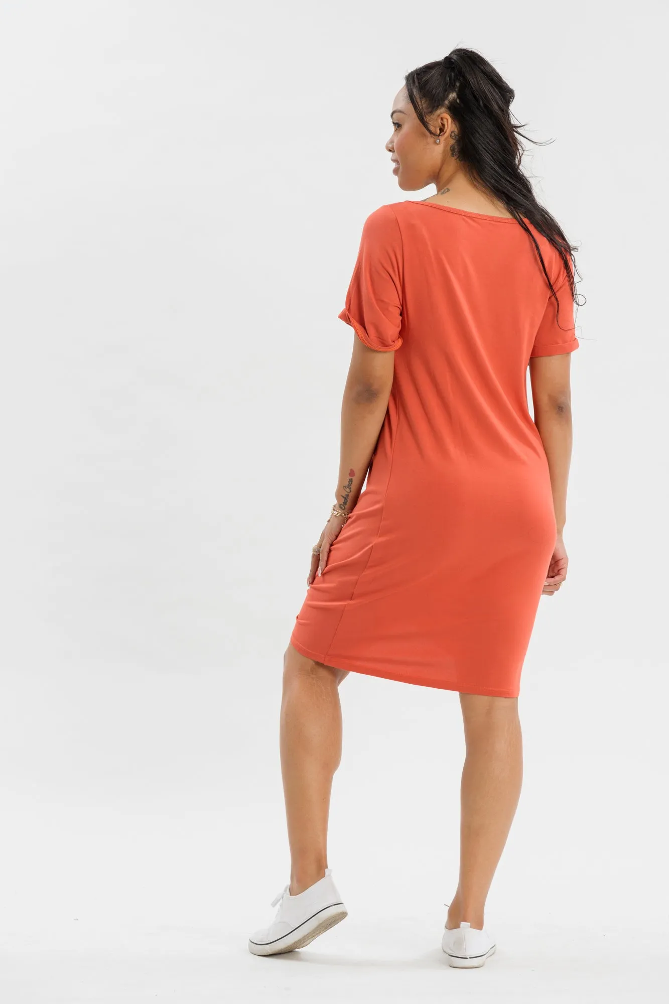 Knot T-Dress sold by Lav & Kush product image thumbnail 5