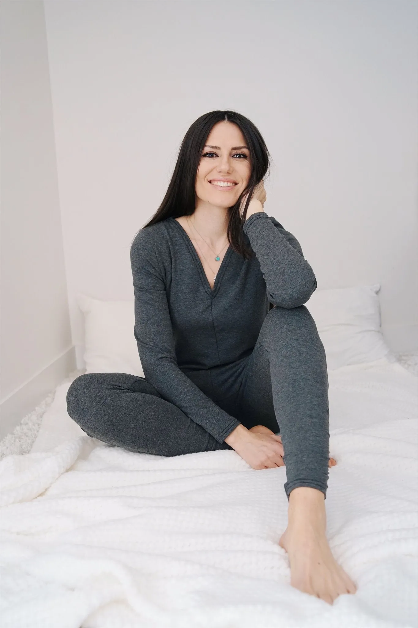 The Love Me More - Bamboo French Terry sold by Lav & Kush product image thumbnail 2